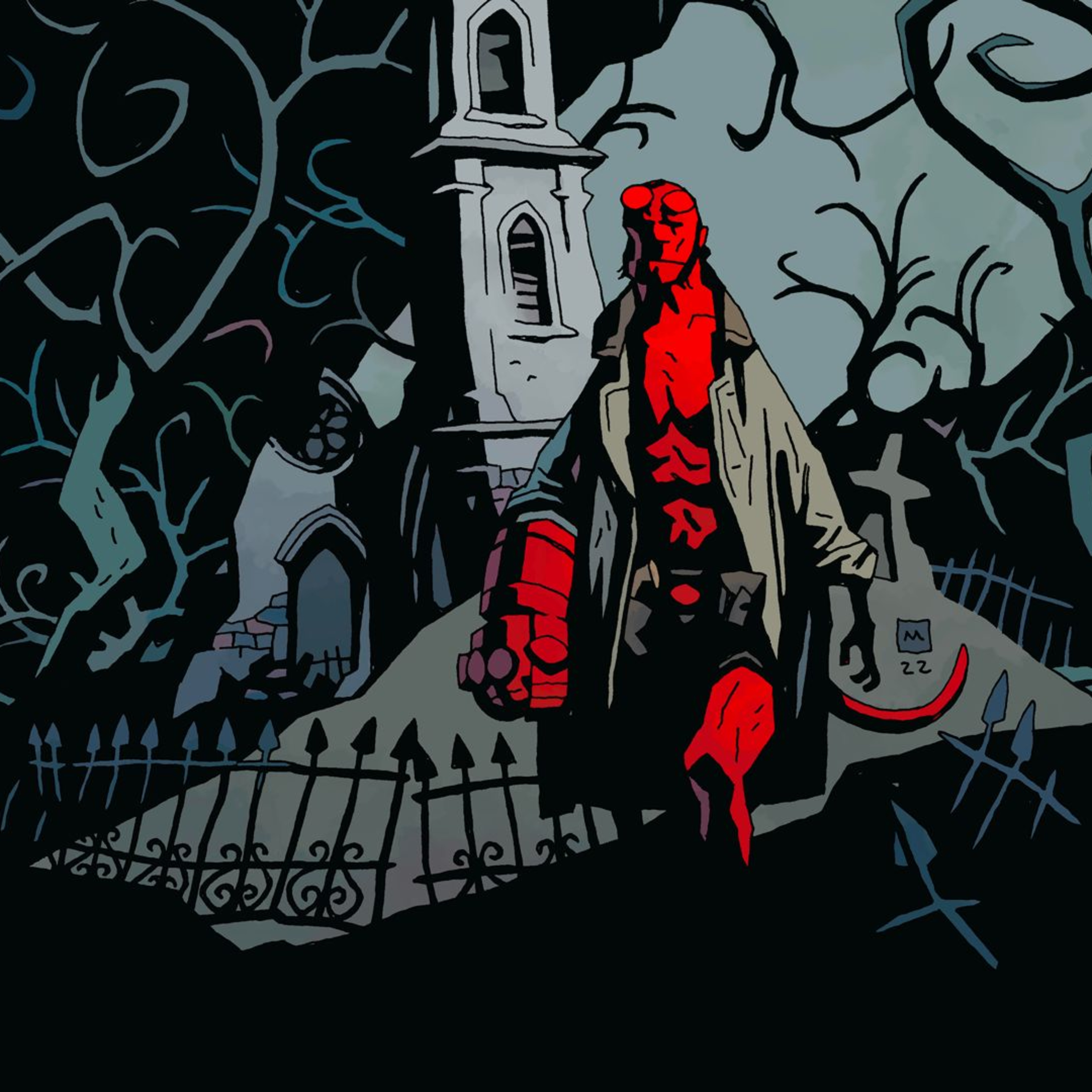 Pop it Out Loud. Hellboy episode artwork