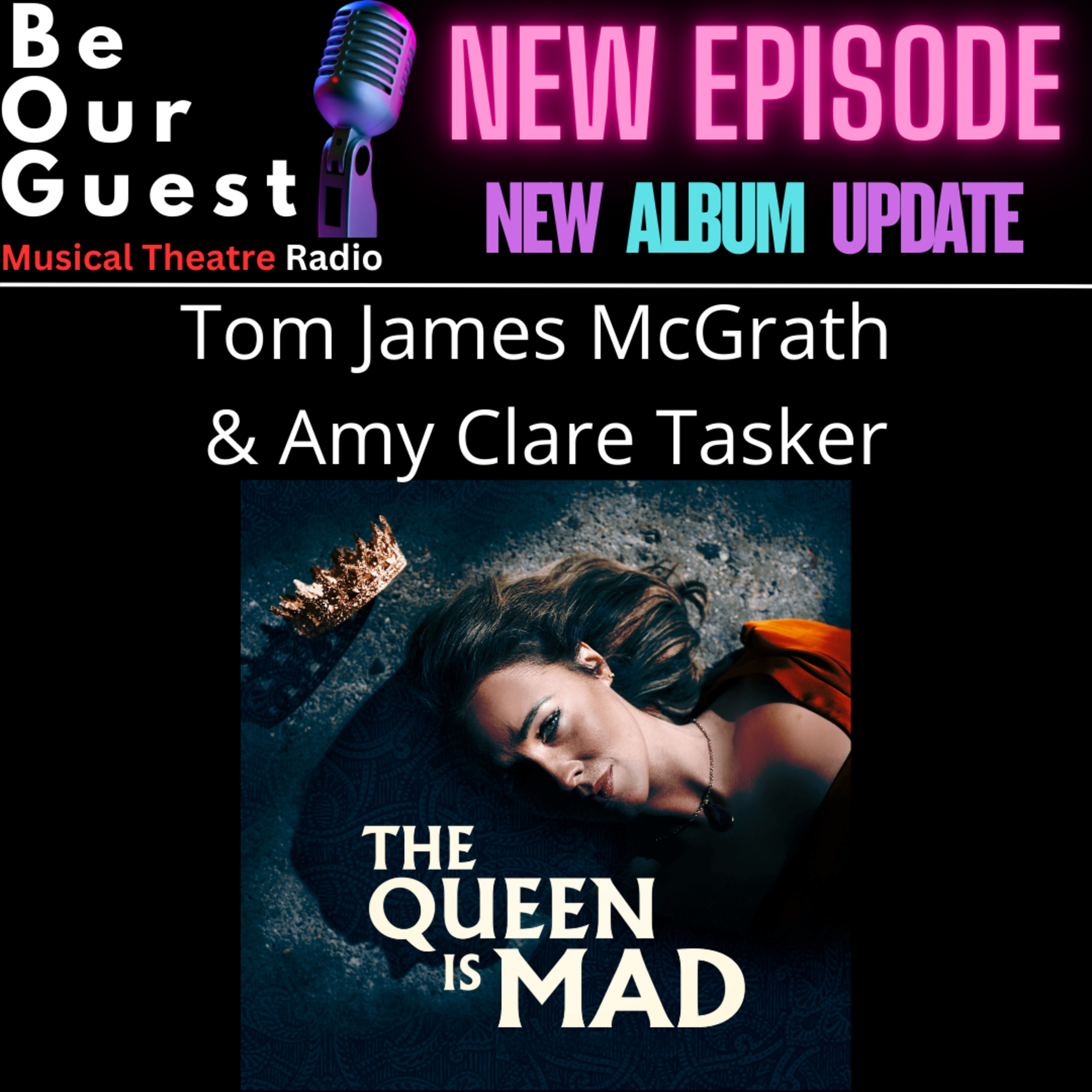 New Album Update with Amy Clare Tasker and Tom James McGrath (The Queen Is Mad) episode artwork