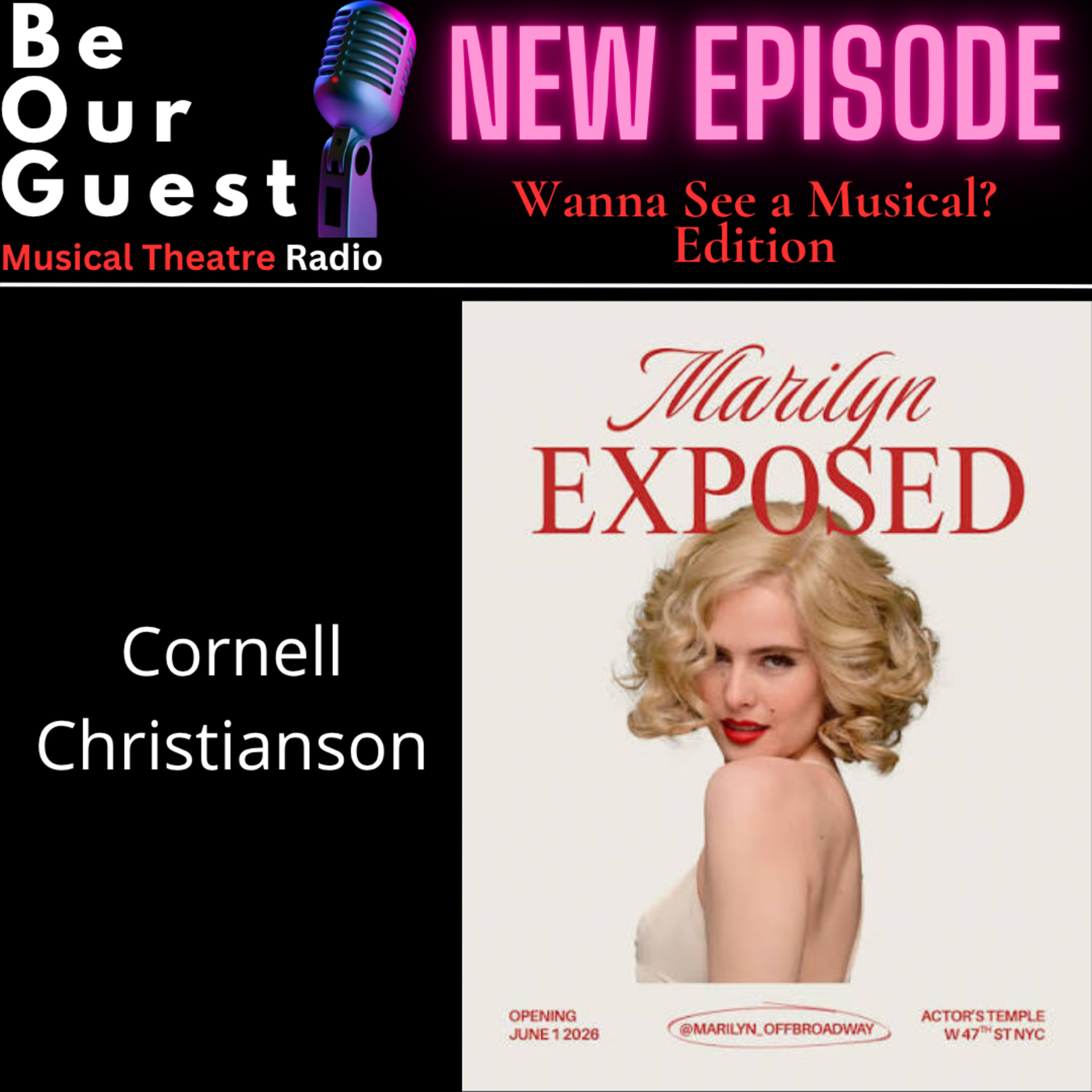 Wanna See A Musical with Cornell Christianson (Marilyn Exposed) episode artwork