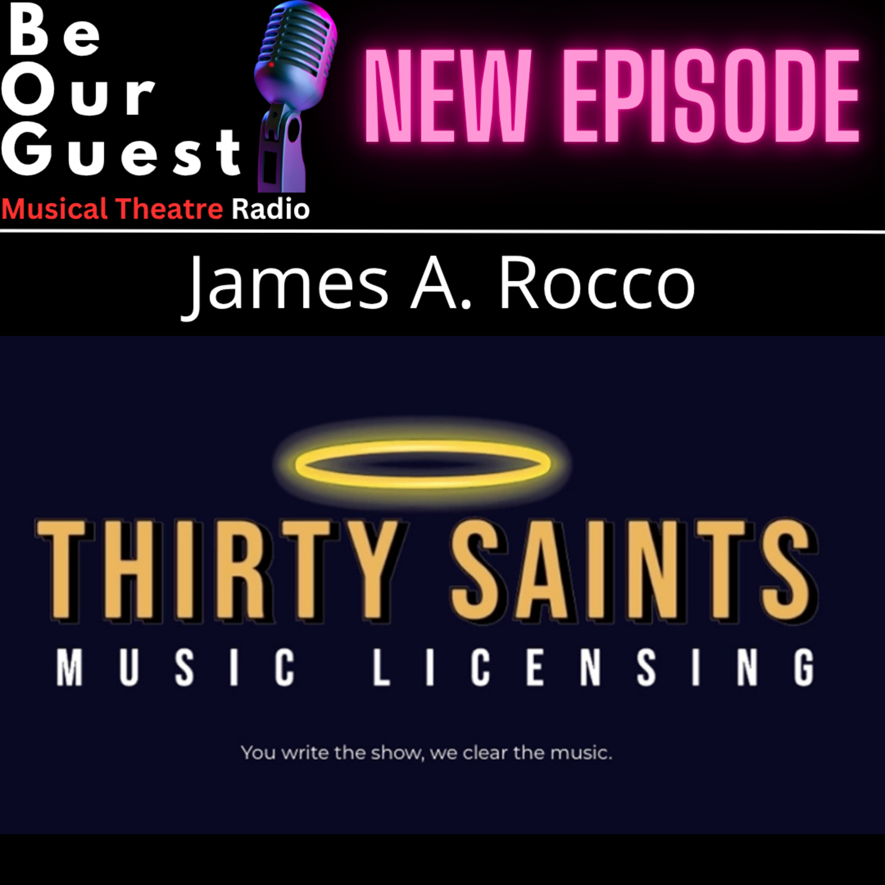 Be Our Guest with James A Rocco (Thirty Saints Music Licensing) episode artwork