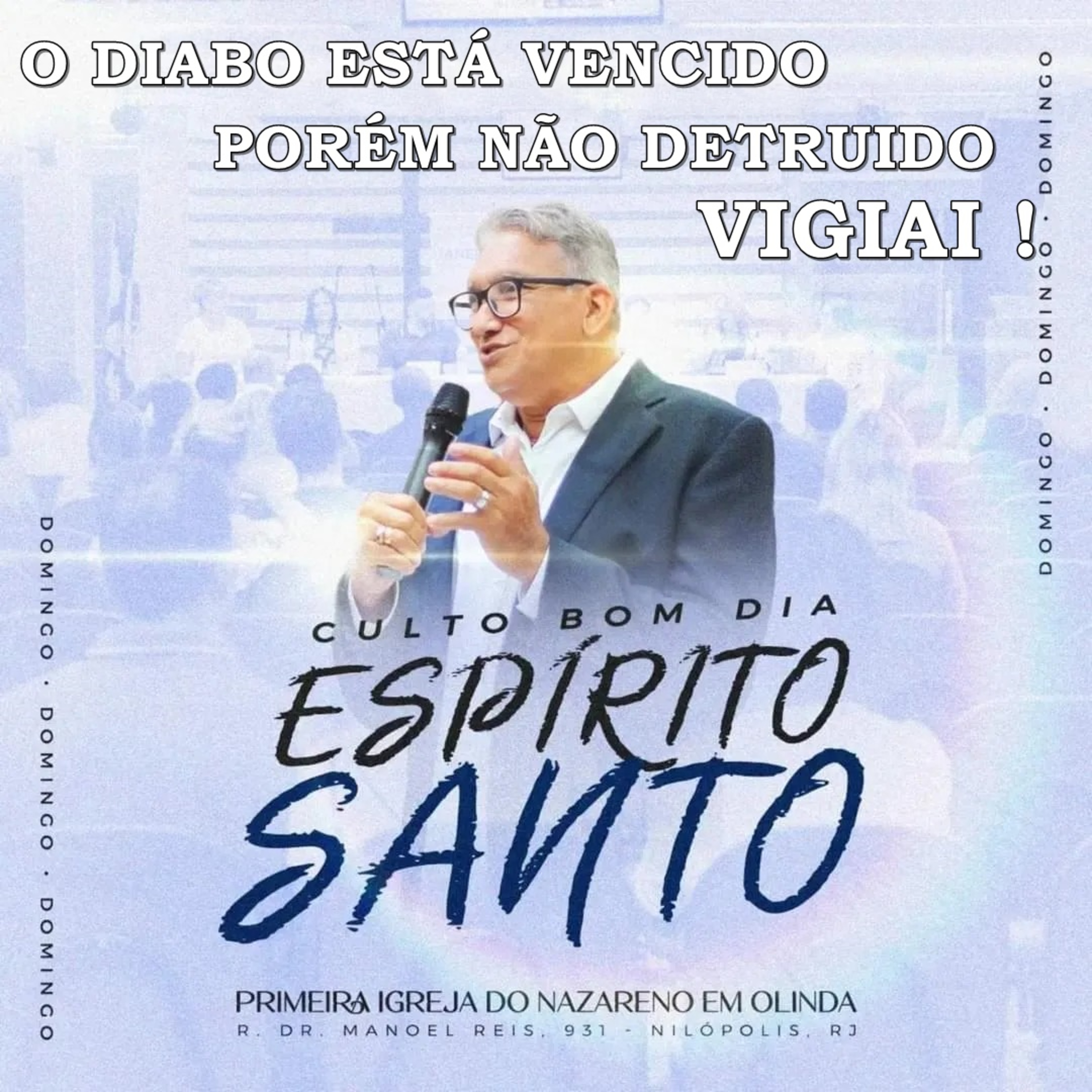 O diabo está vencido porém não destruído Vigiai! - Rev. Roberto Barnabé episode artwork