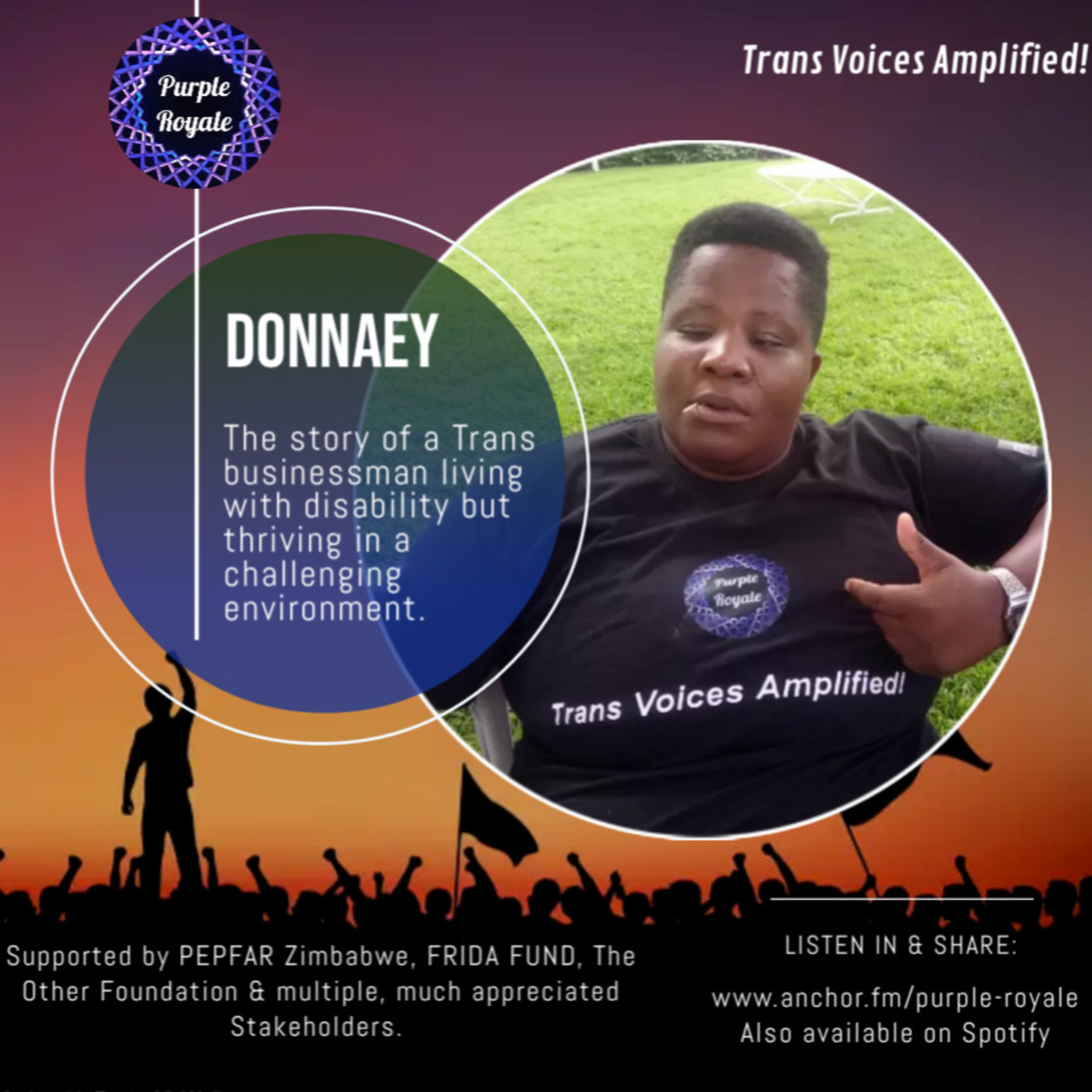 Donnaey: Trans Businessman living with disability but thriving! episode artwork