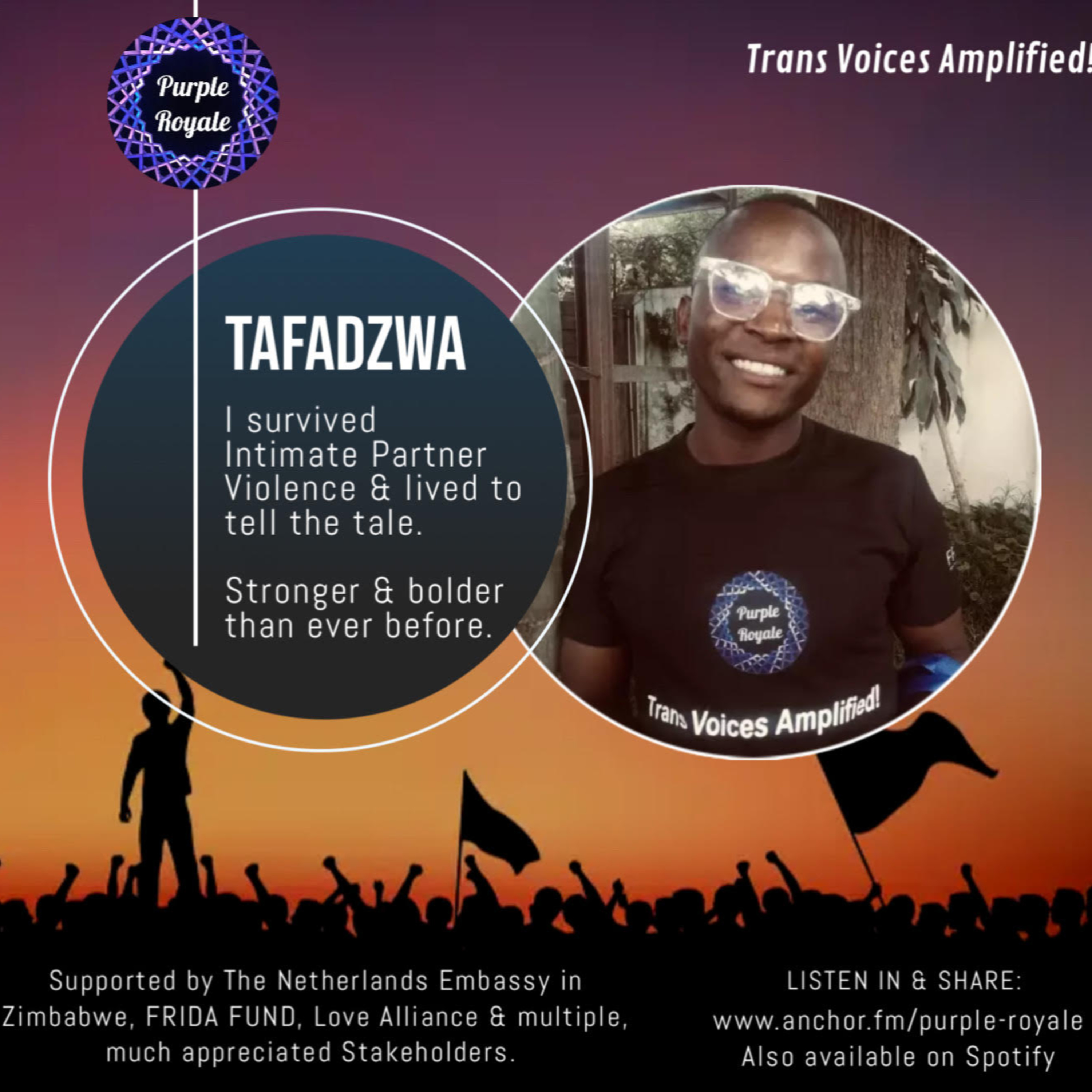 Tafadzwa: I survived Intimate Partner Violence episode artwork