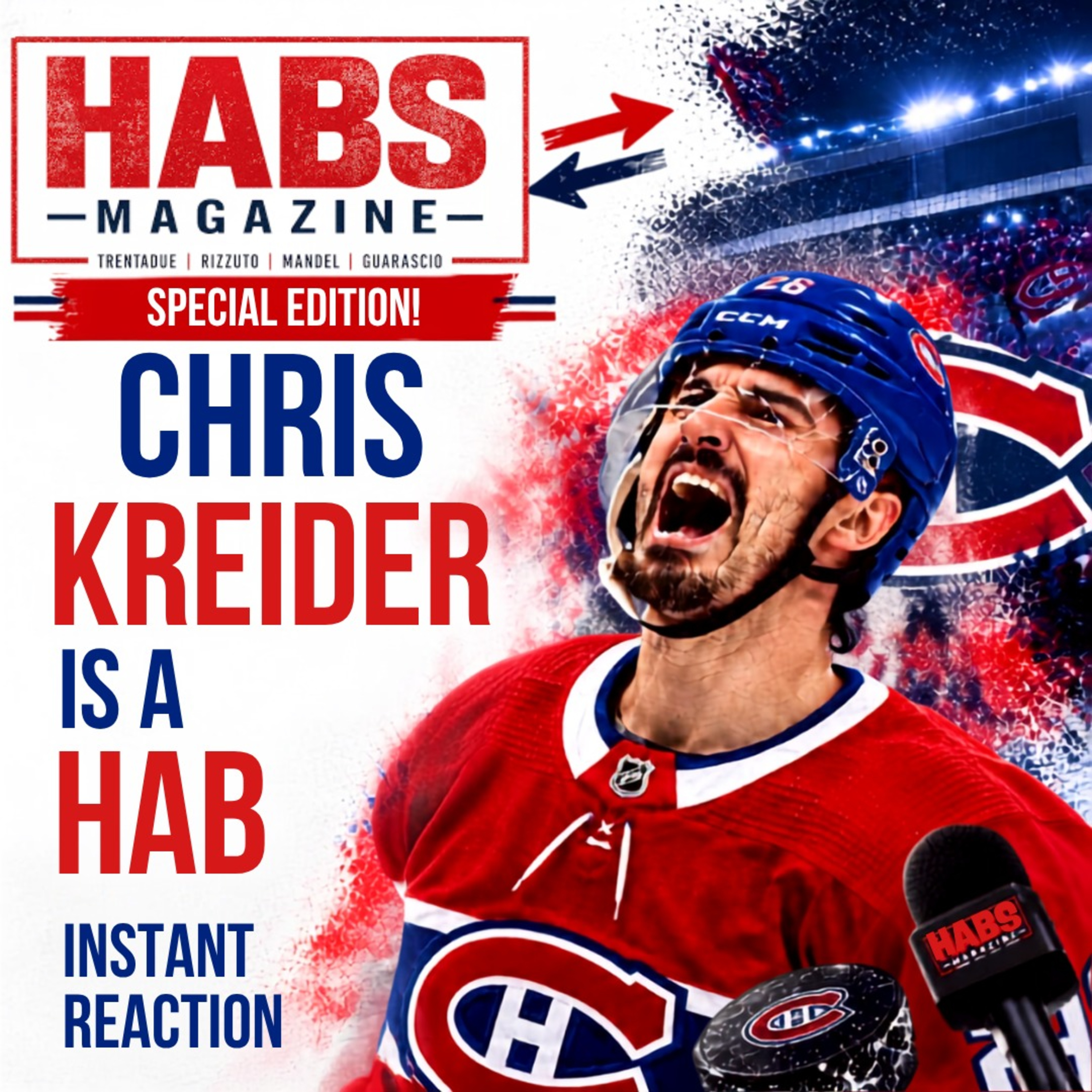 Chris Kreider is a Hab (Reaction)