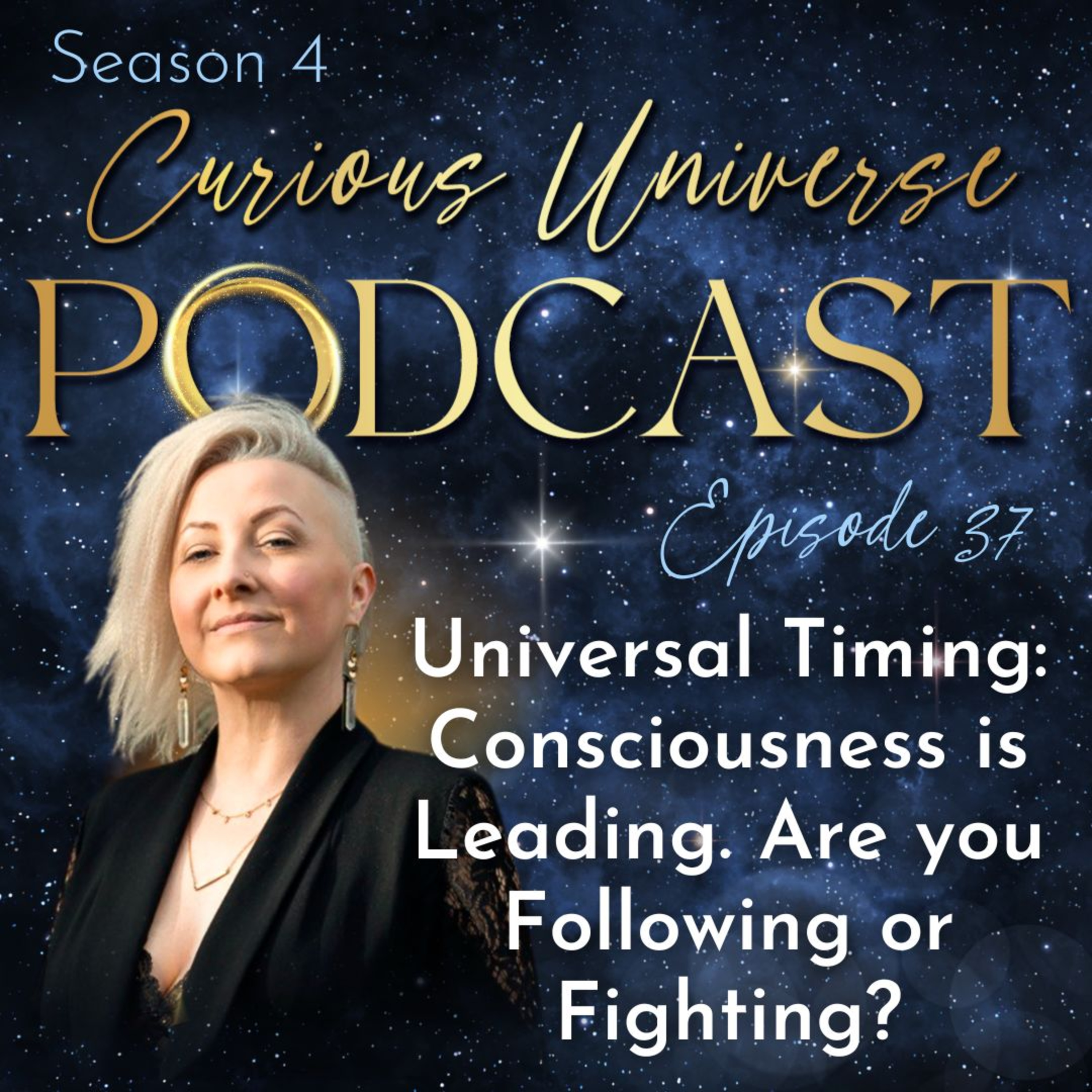 37 - Universal Timing: Consciousness is Leading. Are you Following or Fighting? episode artwork