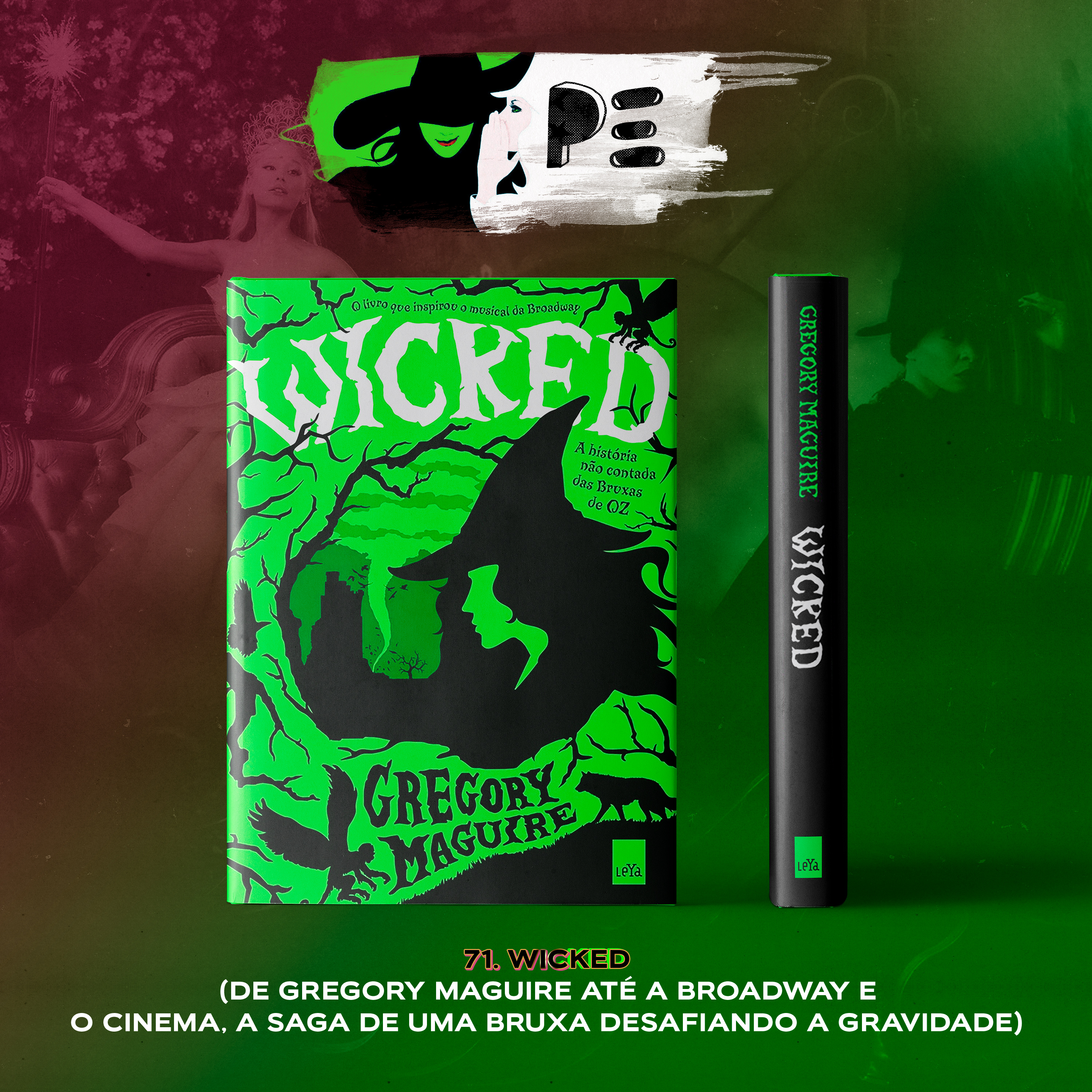 71. Wicked (de Gregory Maguire até a Broadway e o cinema, a saga de uma bruxa desafiando a gravidade) episode artwork