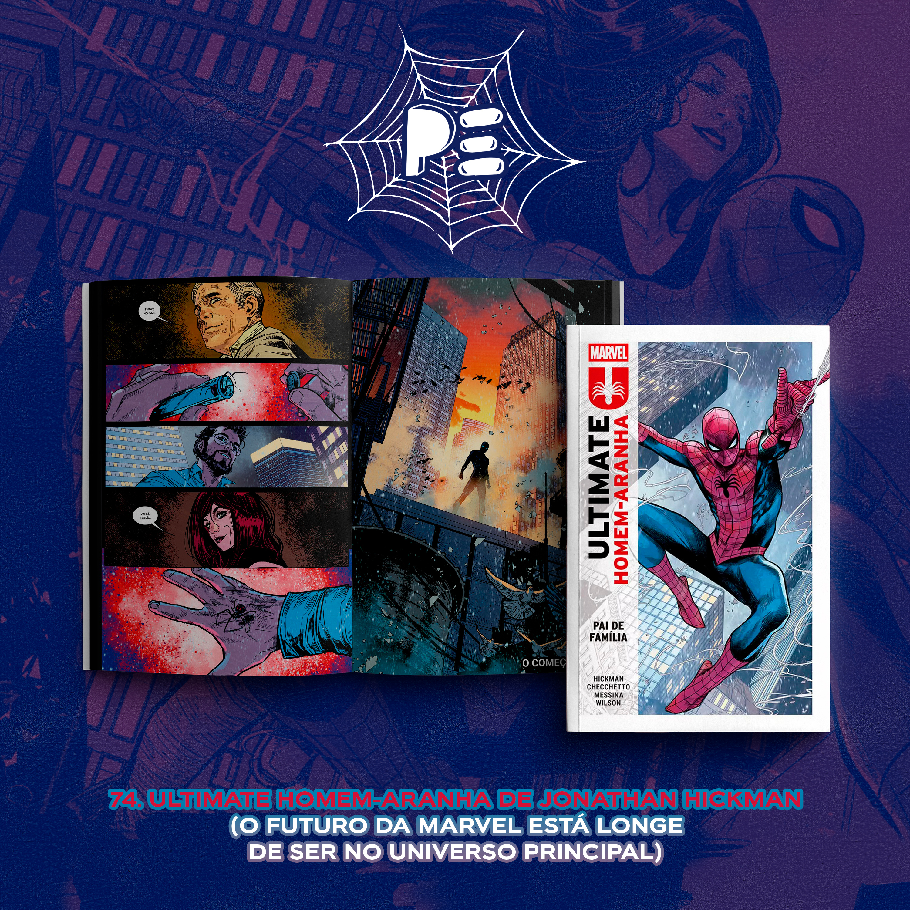 74. Ultimate Homem-Aranha de Jonathan Hickman (o futuro da Marvel está longe de ser no universo principal) episode artwork