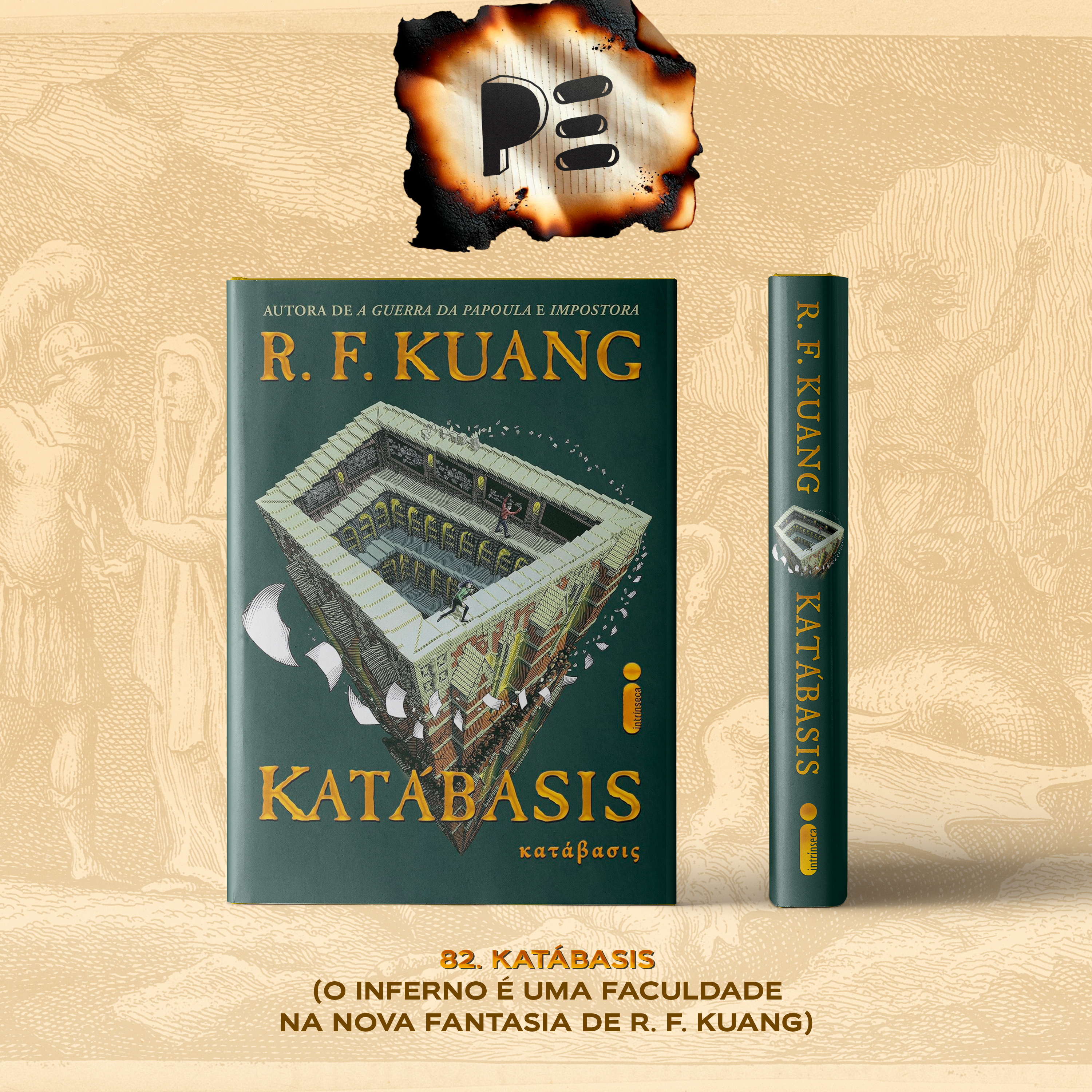 82. Katábasis (o Inferno é uma faculdade na nova fantasia de R. F. Kuang) episode artwork