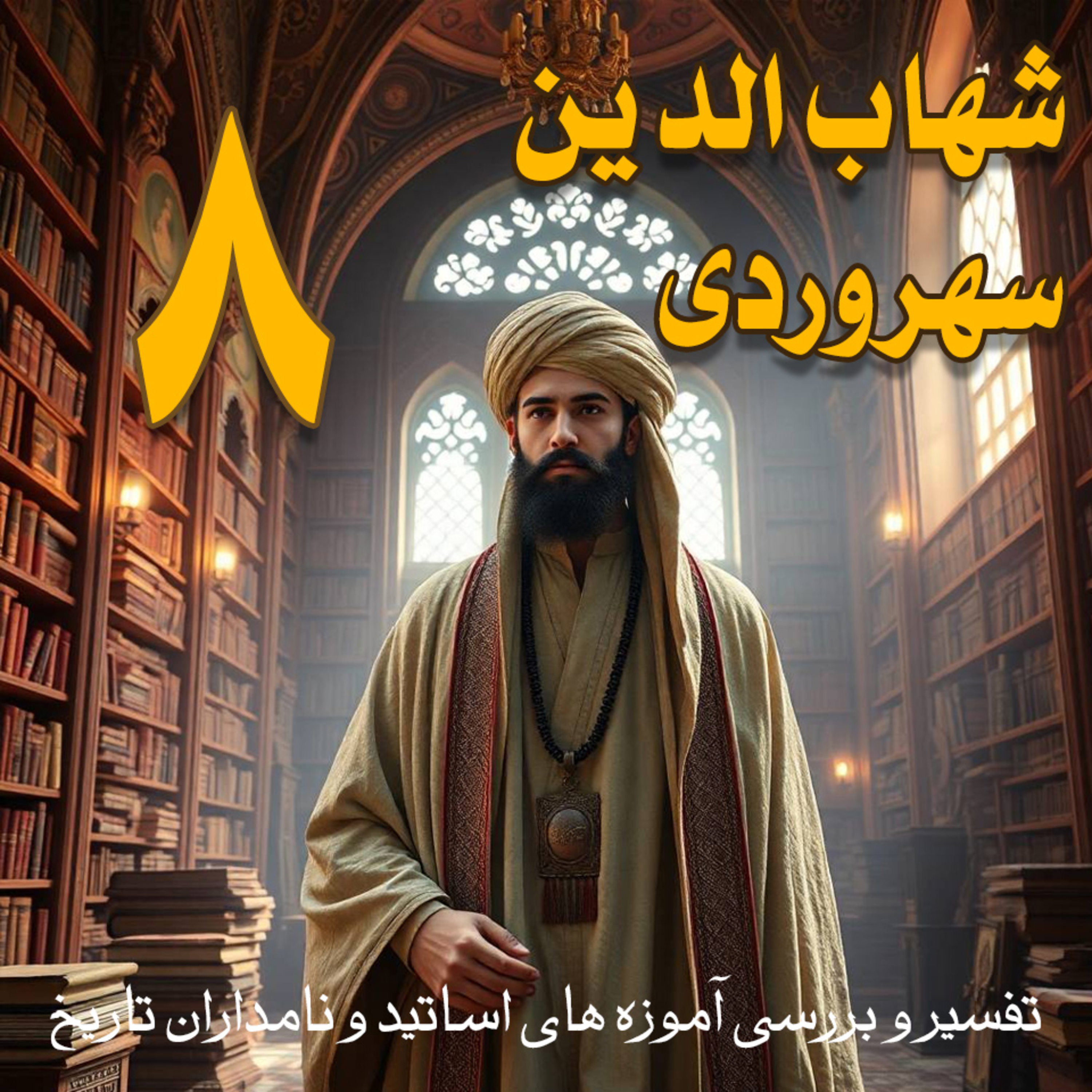 کاور شهاب الدین سهروردی - قسمت هشتم از تفسیر و بررسی آموزه های اساتید و نامداران تاریخ