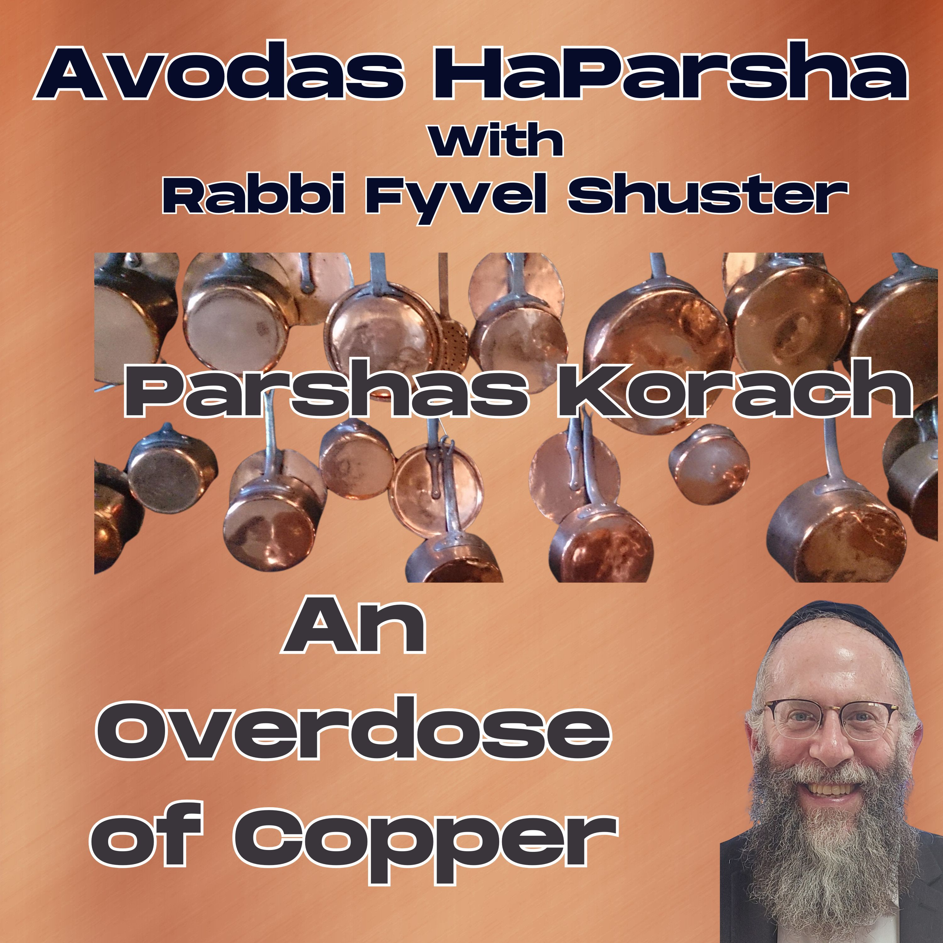 An Overdose of Copper - Avodas HaParsha Parshas Korach episode artwork