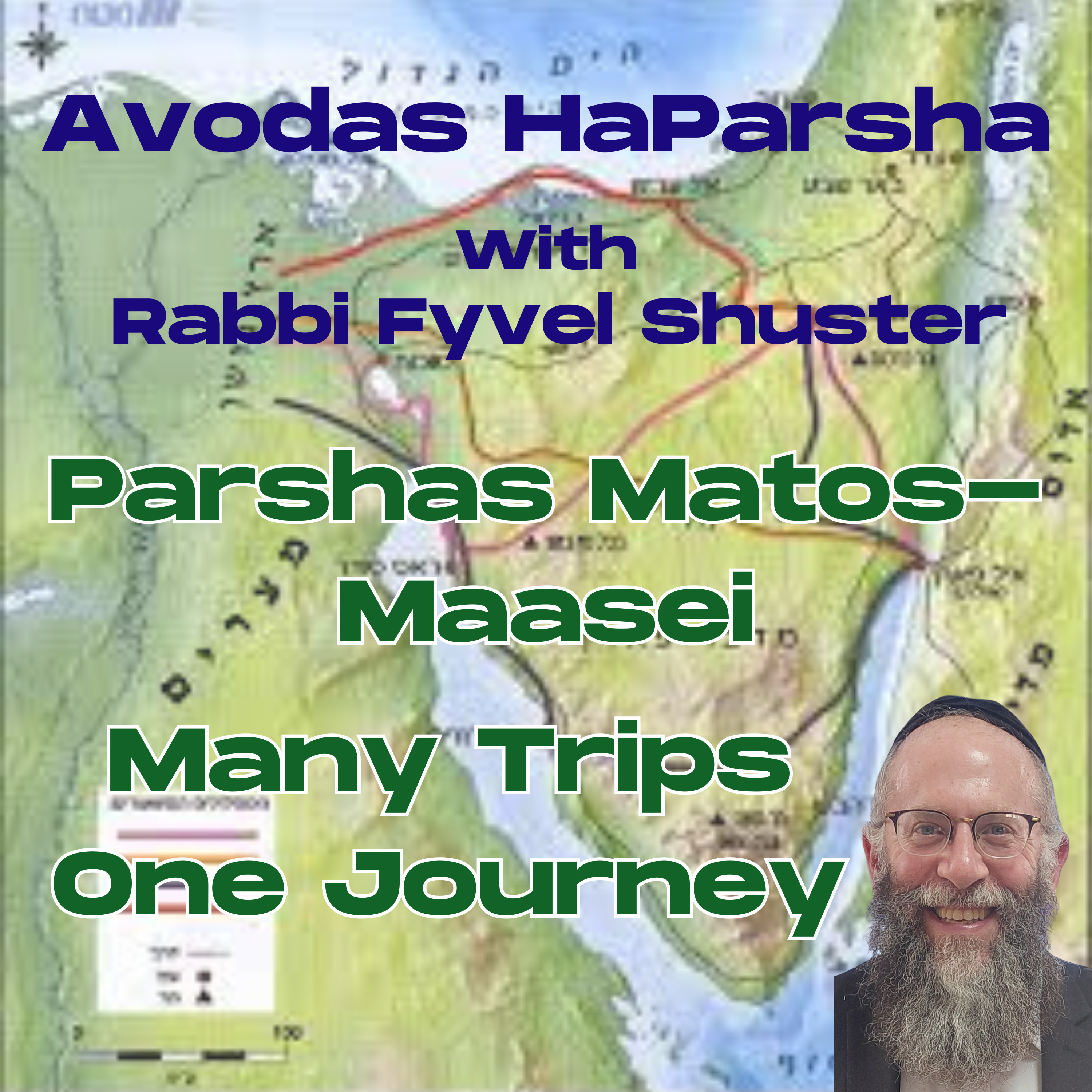 Many Trips - One Journey - Avodas HaParsha Parshas Matos-Maasei episode artwork