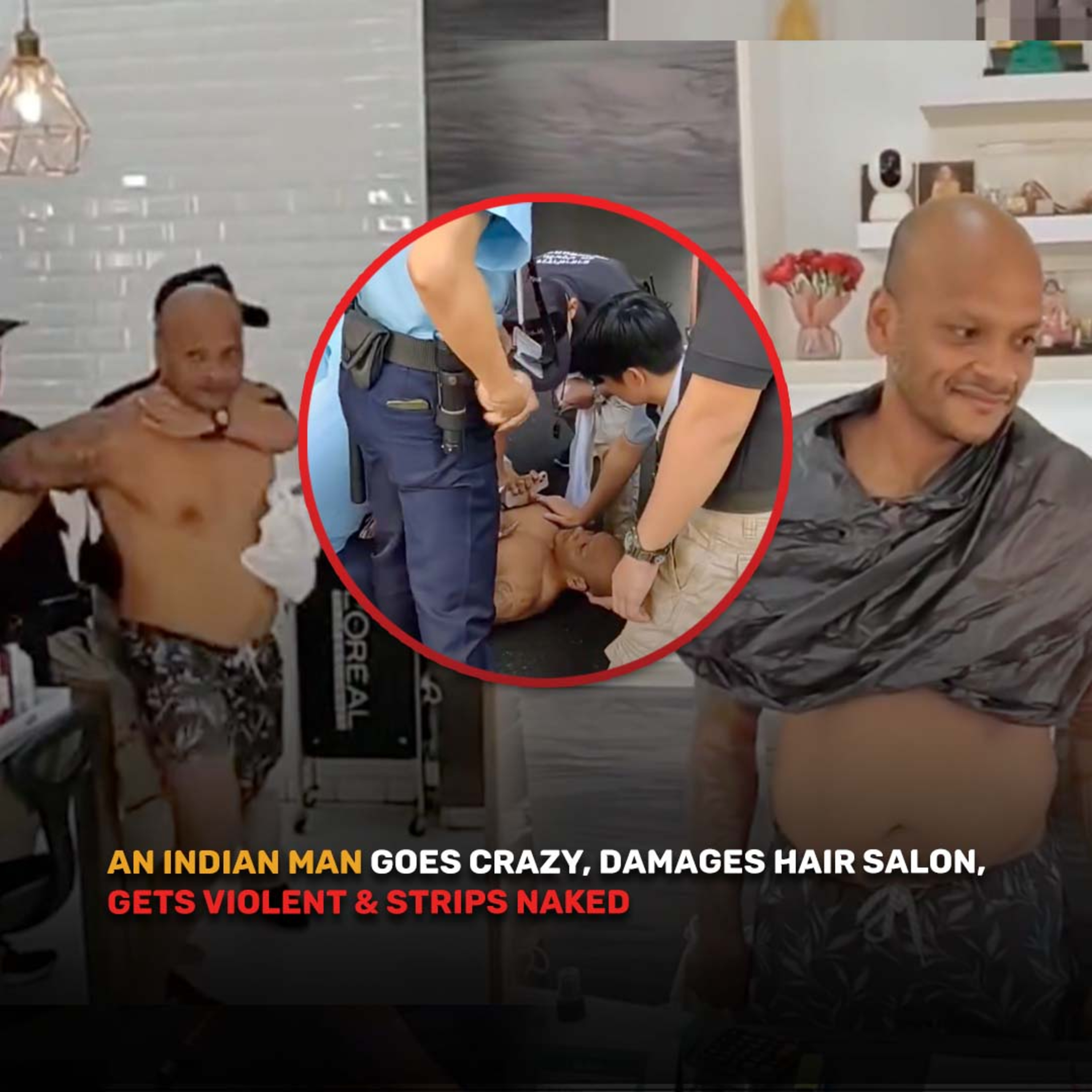 Good Morning Thailand EP.734 | An Indian Man Goes Crazy, Damages Hair Salon, Gets Violent & Strips Naked & More.. episode artwork
