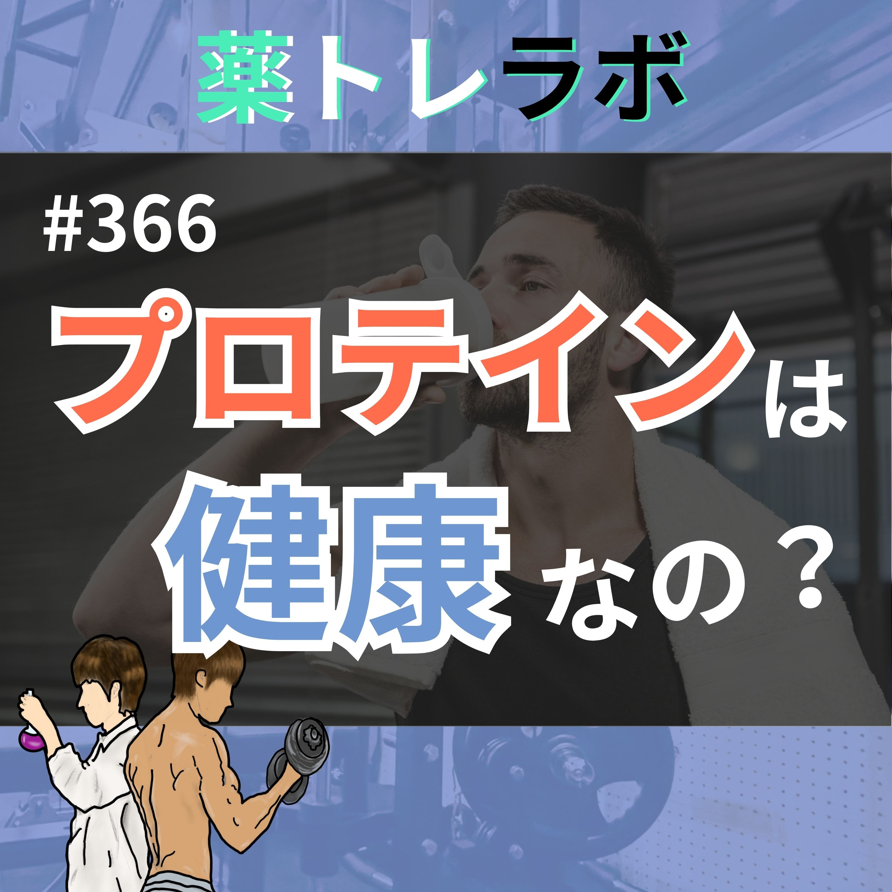 #366 プロテインの摂取量について整理しておこう!