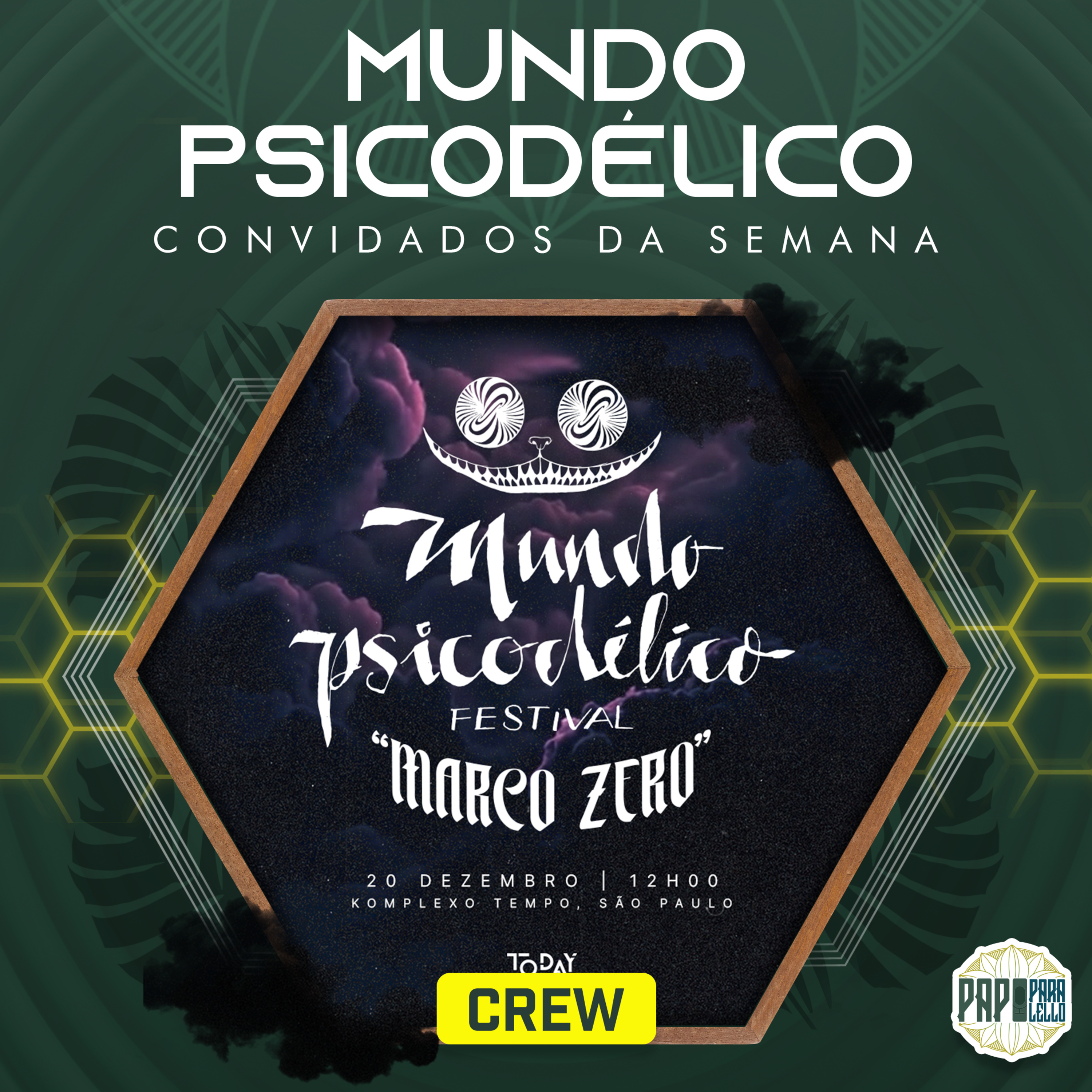 MUNDO PSICODÉLICO - Papo Paralello - #158