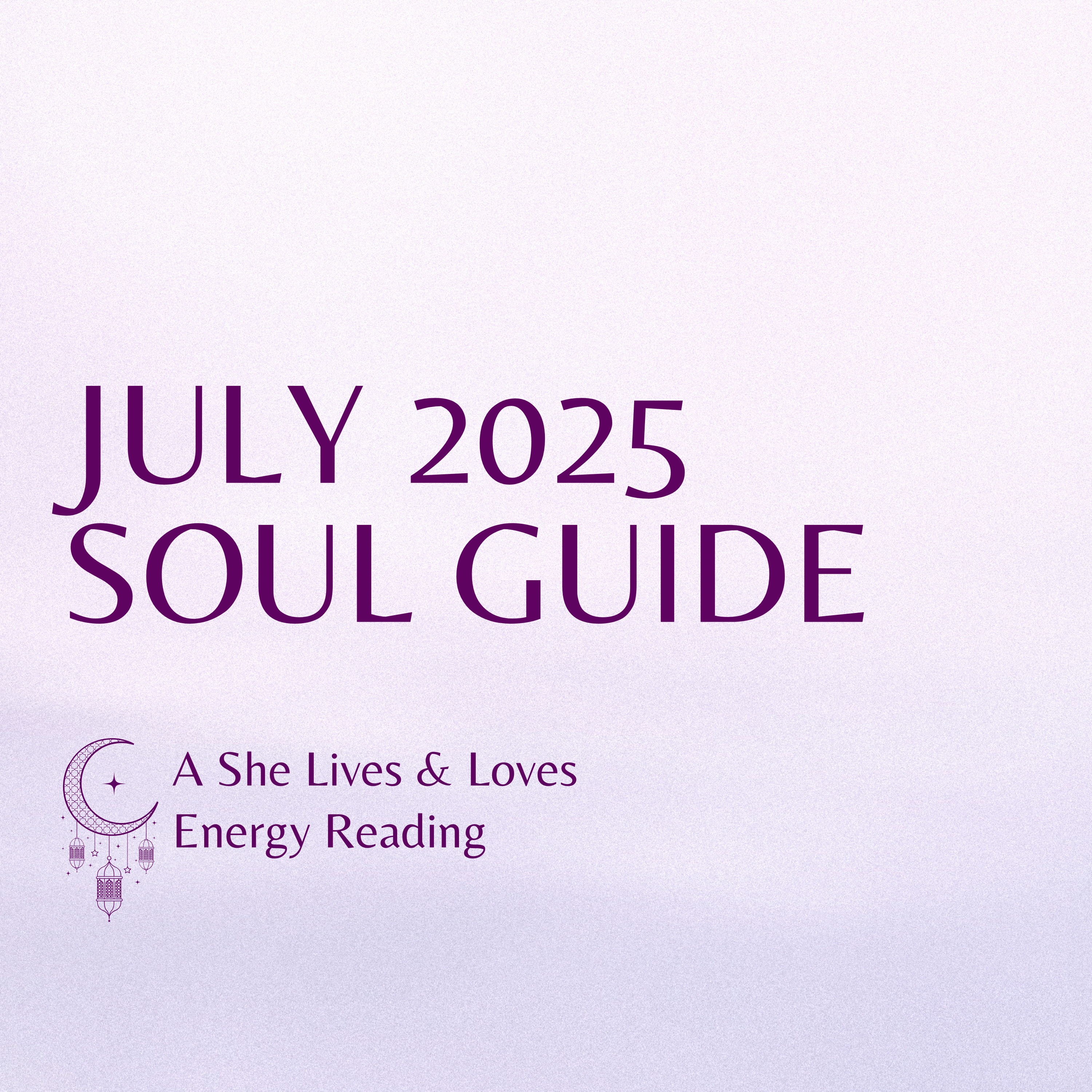 July Soul Guide: Deeper Worth and Wholehearted Living episode artwork