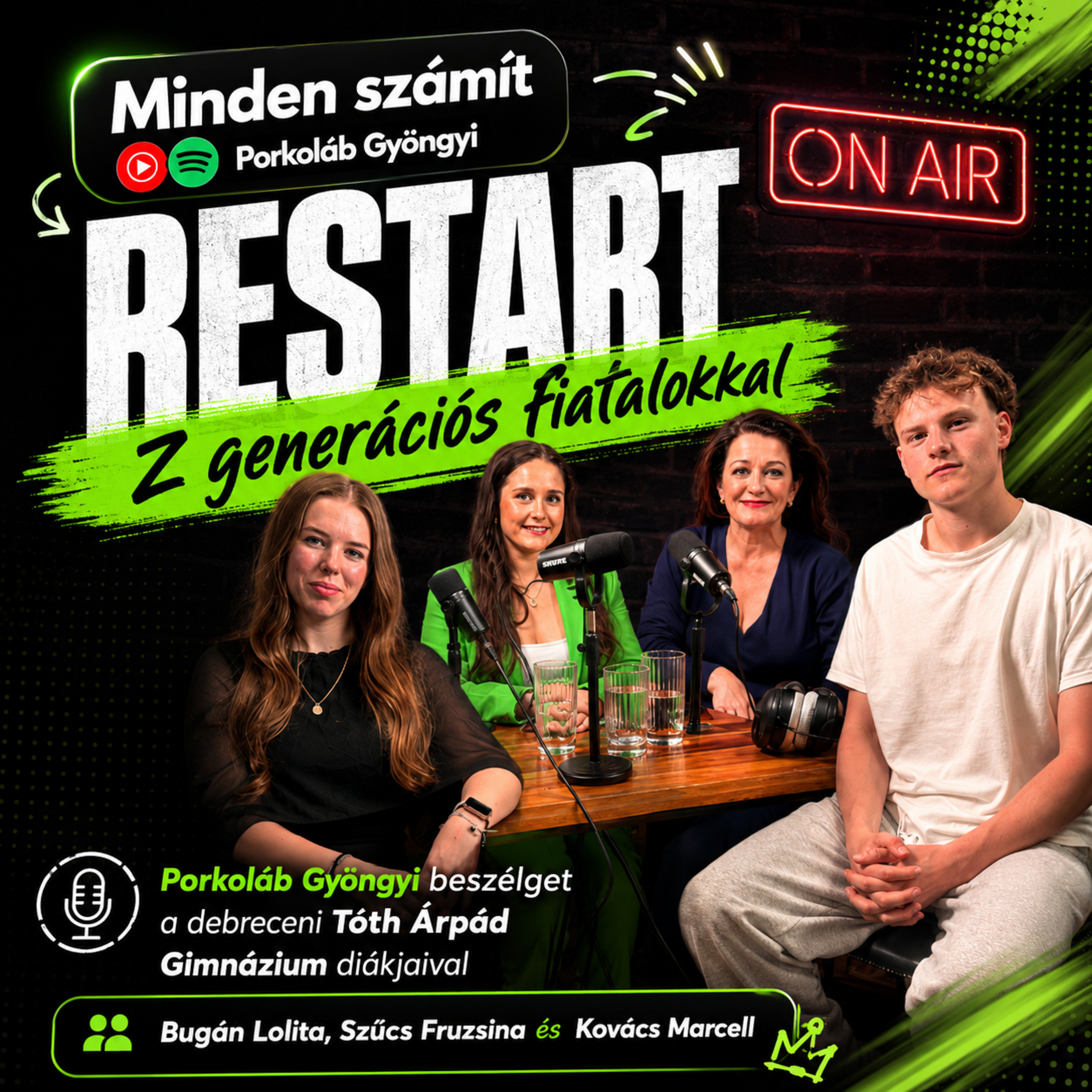 RESTART – beszélgetés a Z generációs fiatalokkal episode artwork