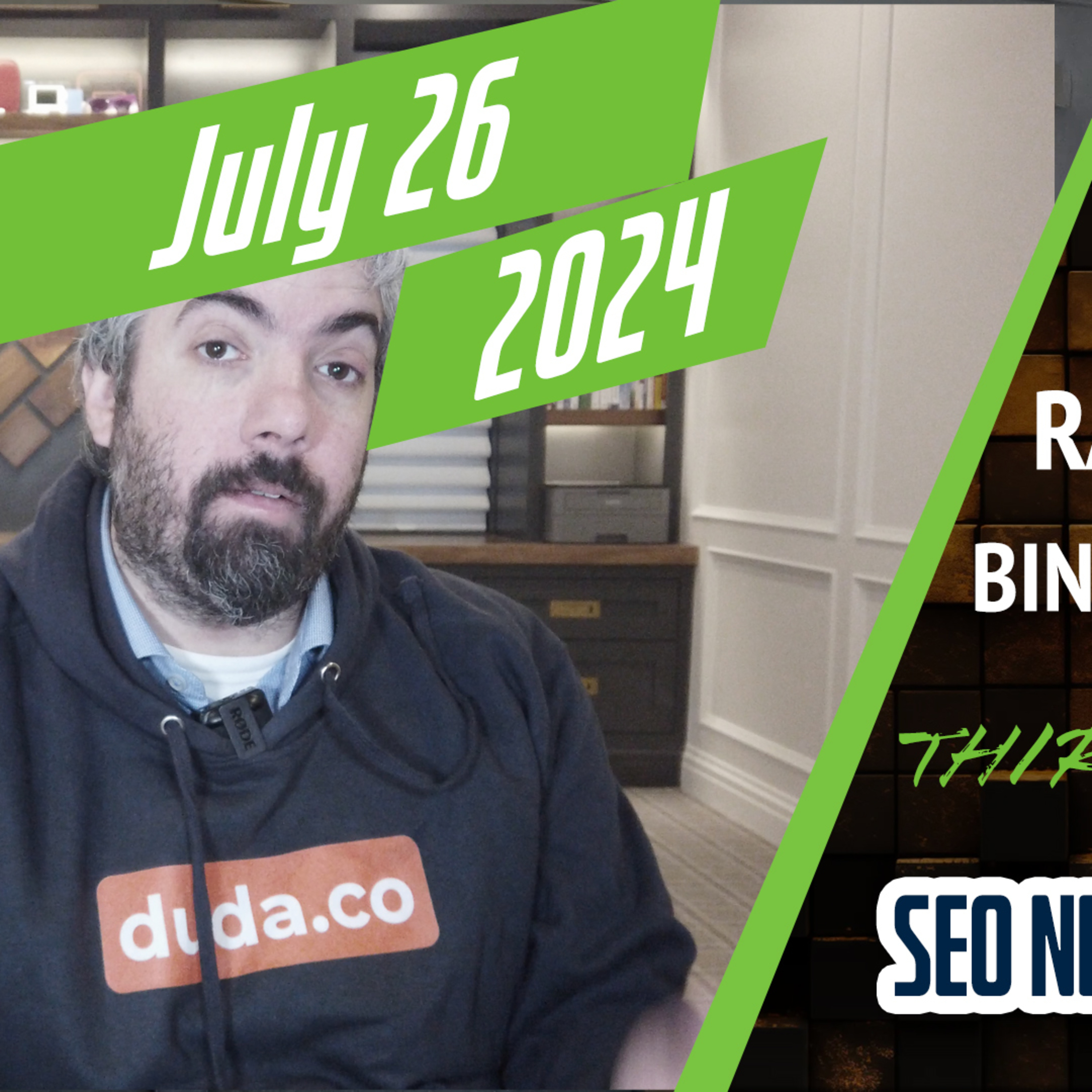 Google Volatility, Bing Generative Search, Reddit Blocks Bing, Sticky Cookies, AI Overview Ads & SearchGPT episode artwork