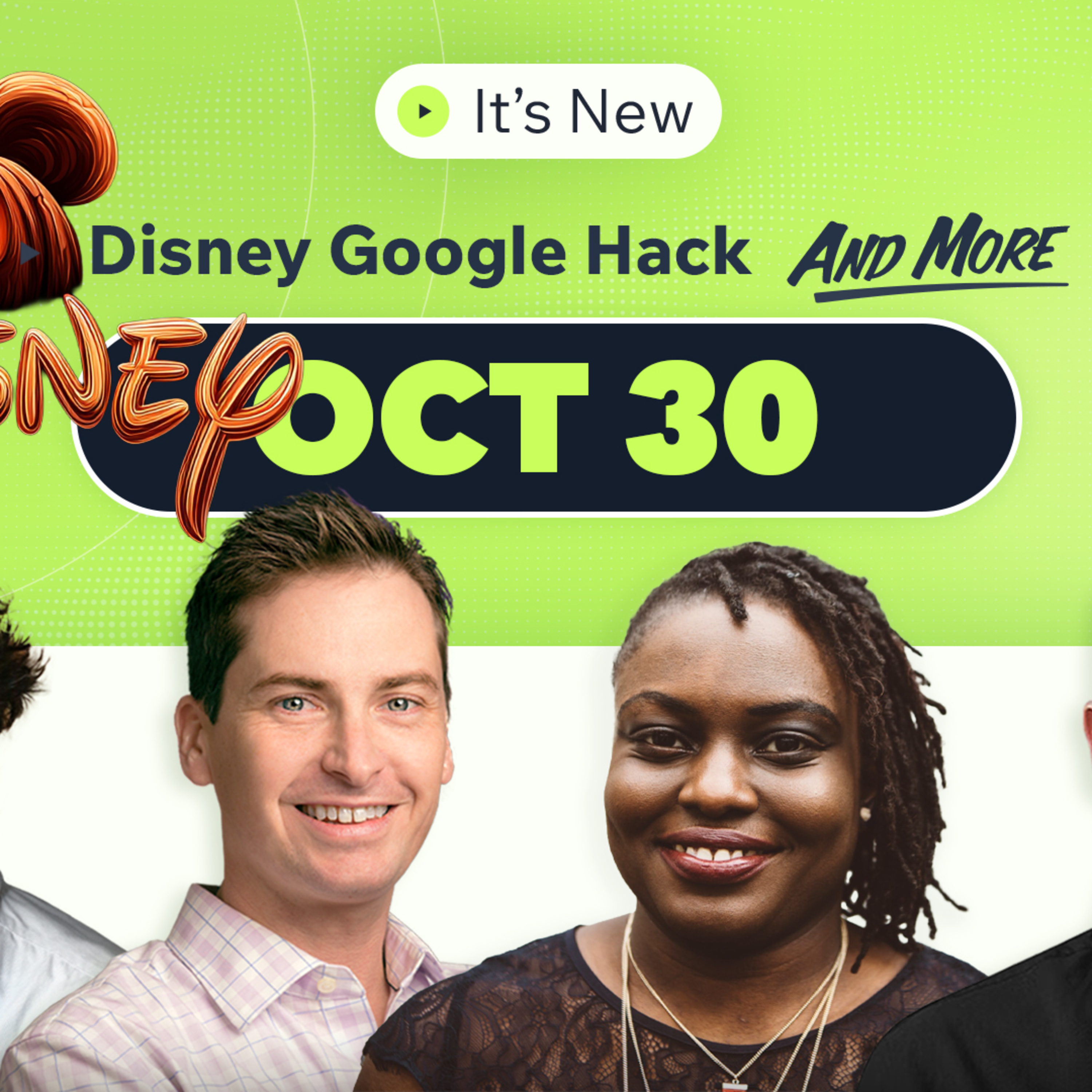 It’s New 10/30: Google & Microsoft earnings, Disney SEO hack & promotion analytics episode artwork