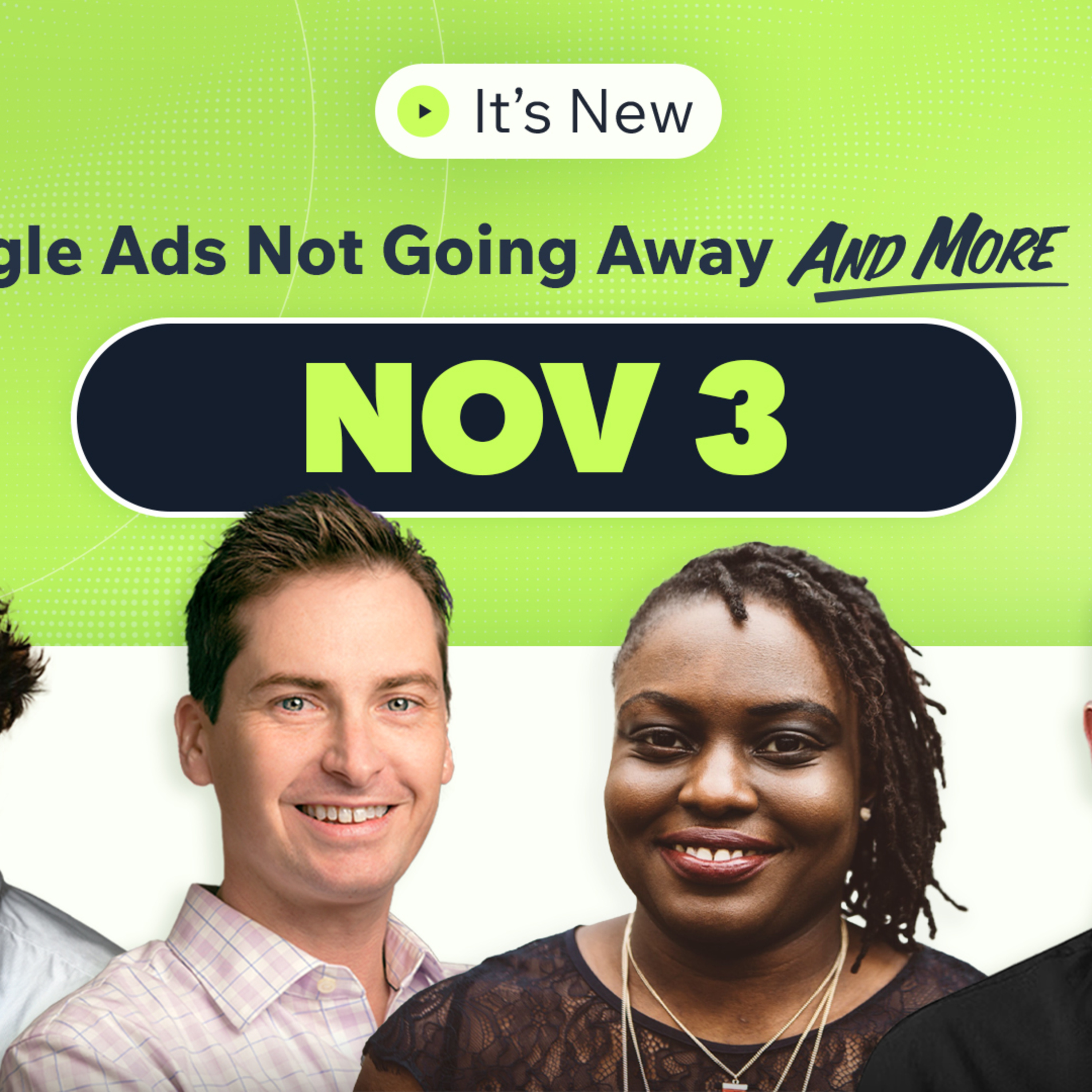 It’s New 11/3: Google Ads Sticking Around, Tricks Clicks, SEO For AI Mode & Reddit Earnings episode artwork