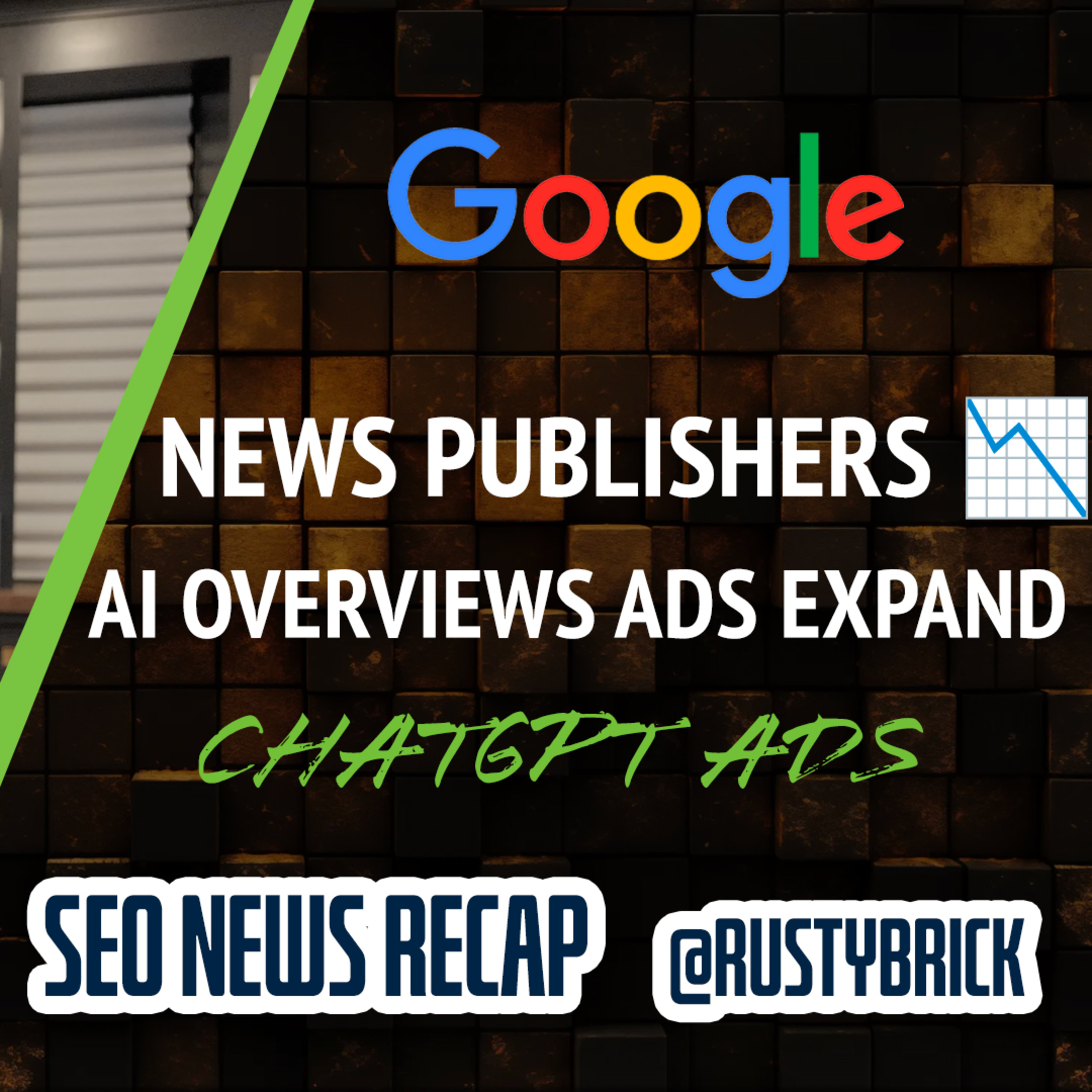 Google Core Update Status, News Publishers Traffic Distribution, Ads In AI Overviews Expand, ChatGPT Ads & Christmas episode artwork