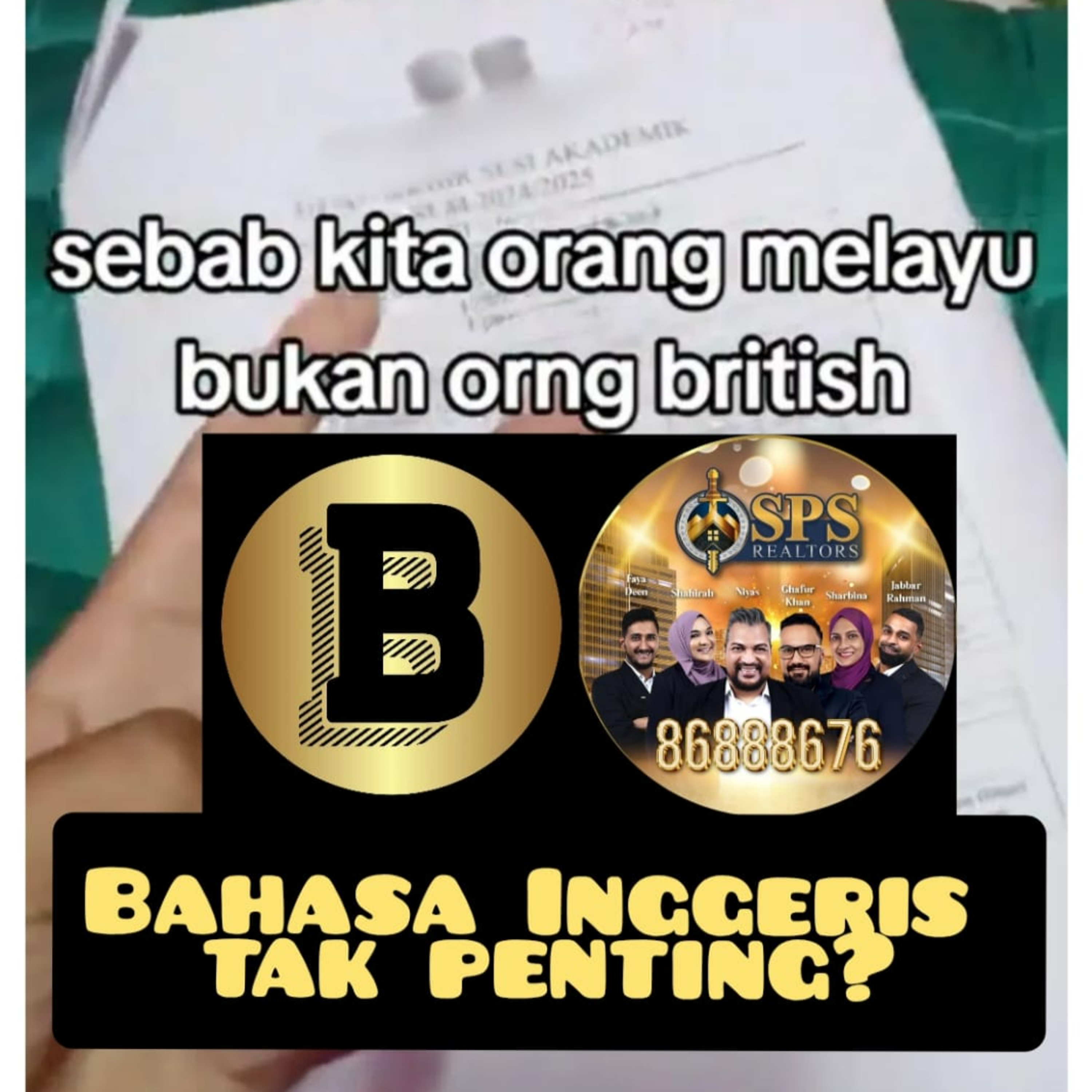 S1E378: Bahasa Inggeris tak penting? episode artwork