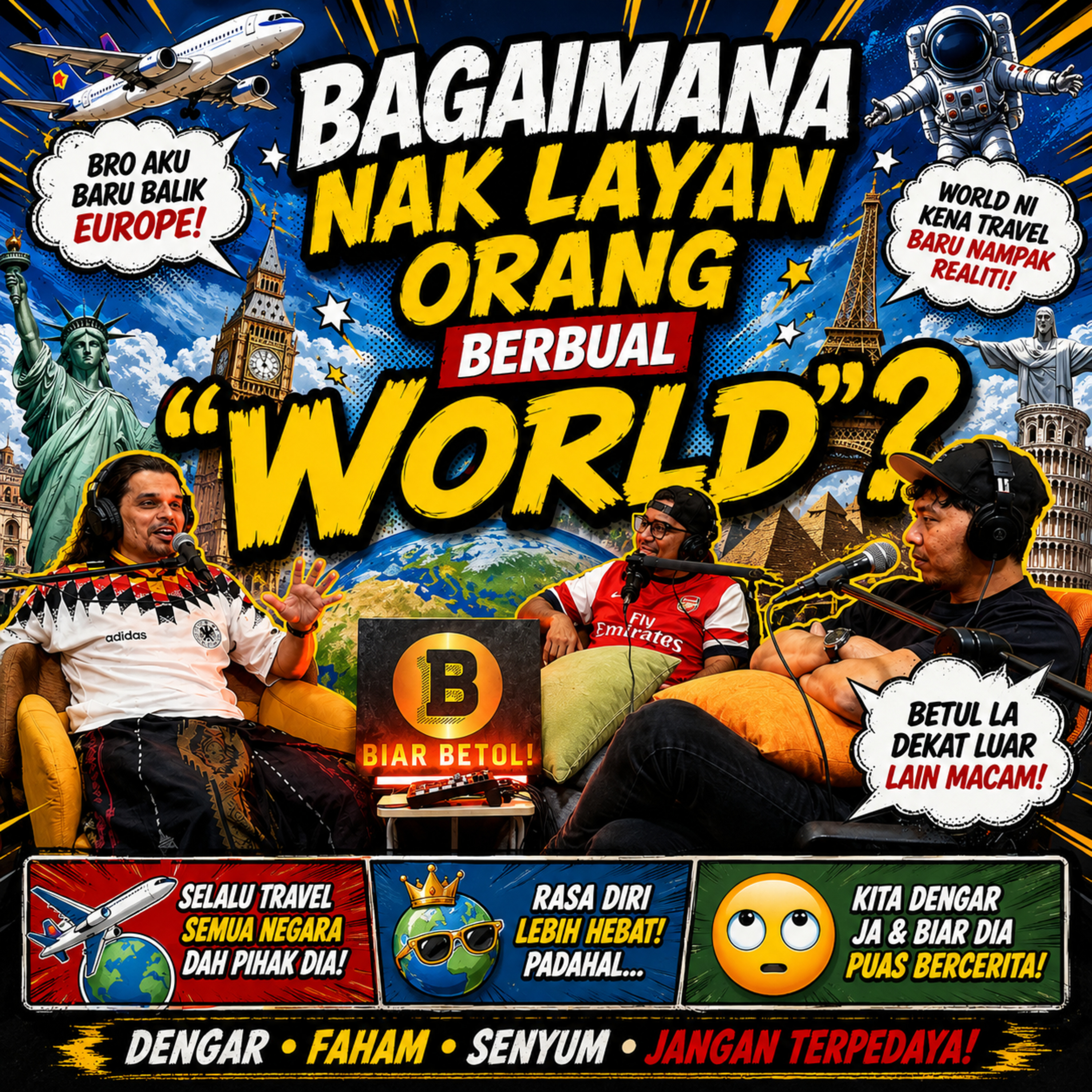 S1E675: Bagaimana Nak Layan Orang Berbual "World"? episode artwork