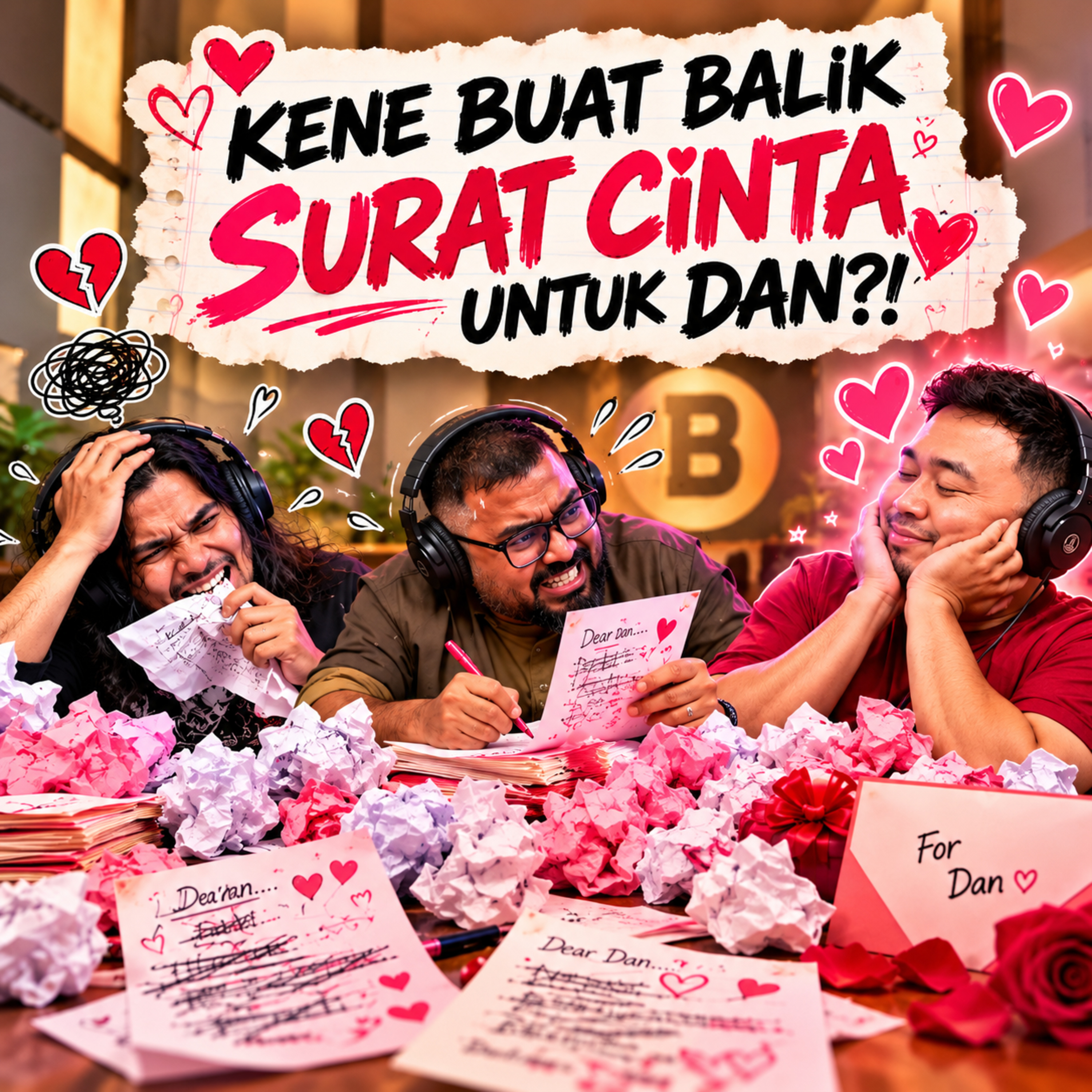 S1E734 : KENE BUAT BALIK SURAT CINTA UNTUK DAN?!