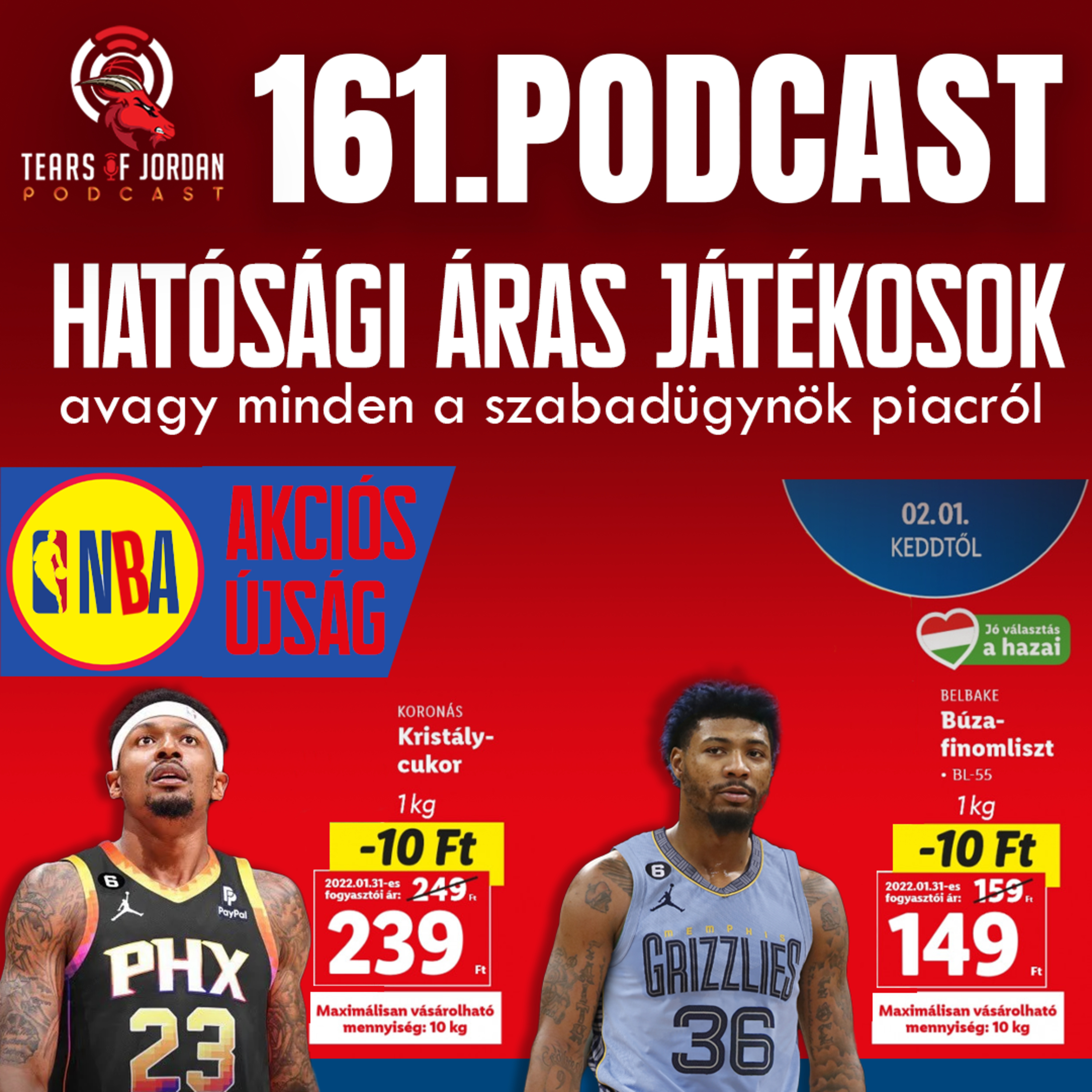 #161 Tears of Jordan – Hatósági áras NBA játékosok avagy minden a szabadügynök piacról