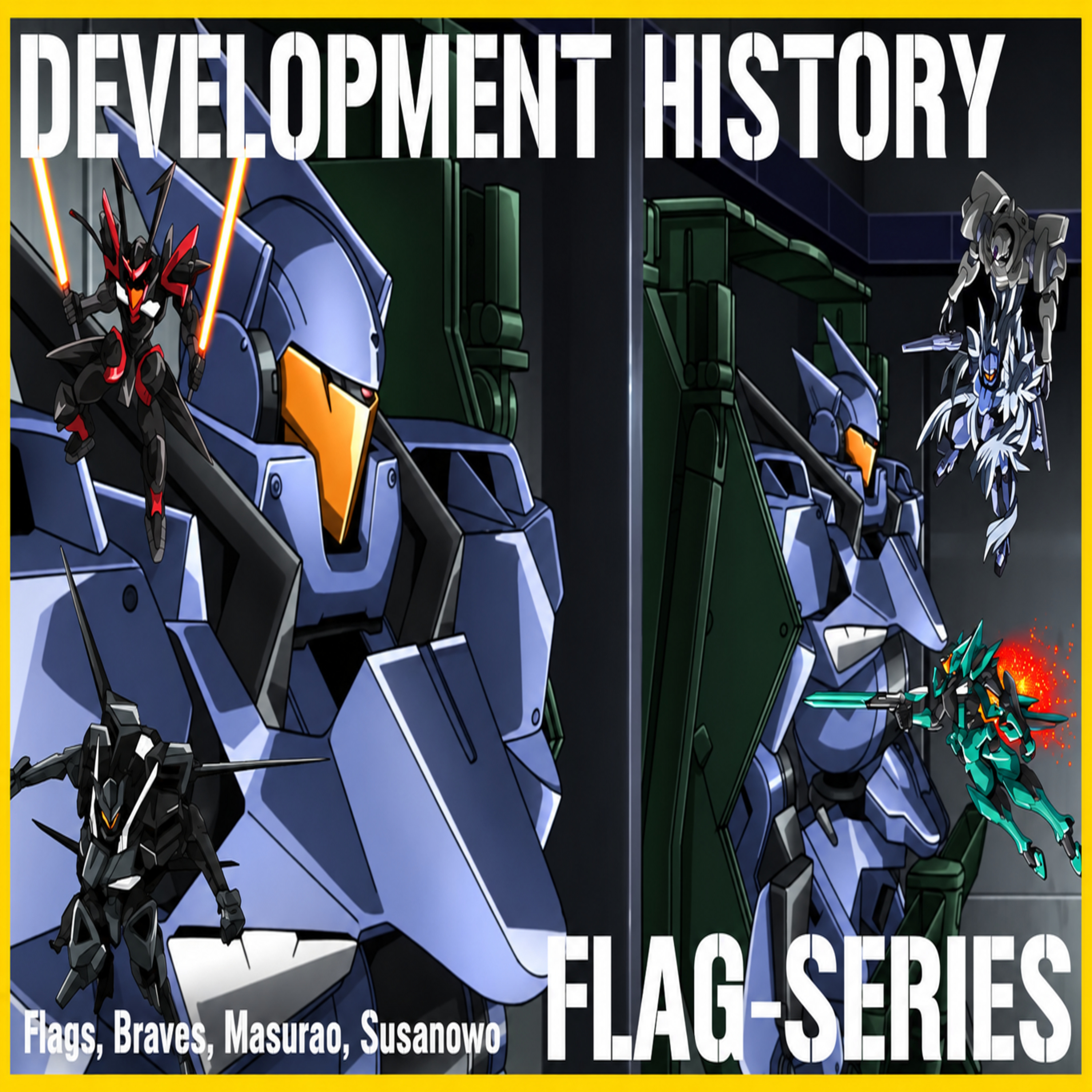 Development History of the Flag Series episode artwork