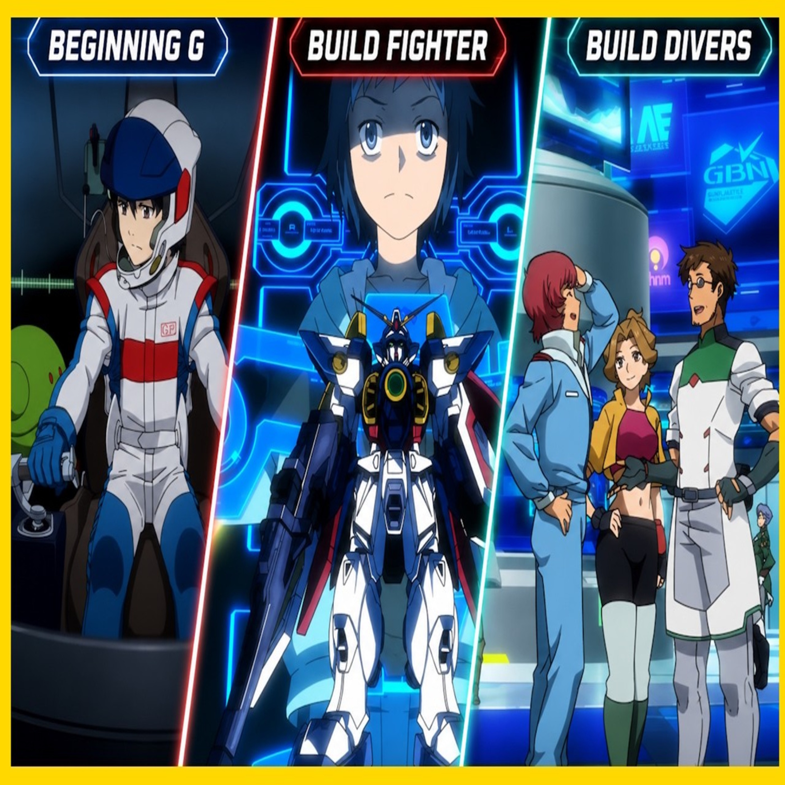 Gunpla Battle Systems Explained: Beginning G, Build Fighters & Build Divers episode artwork
