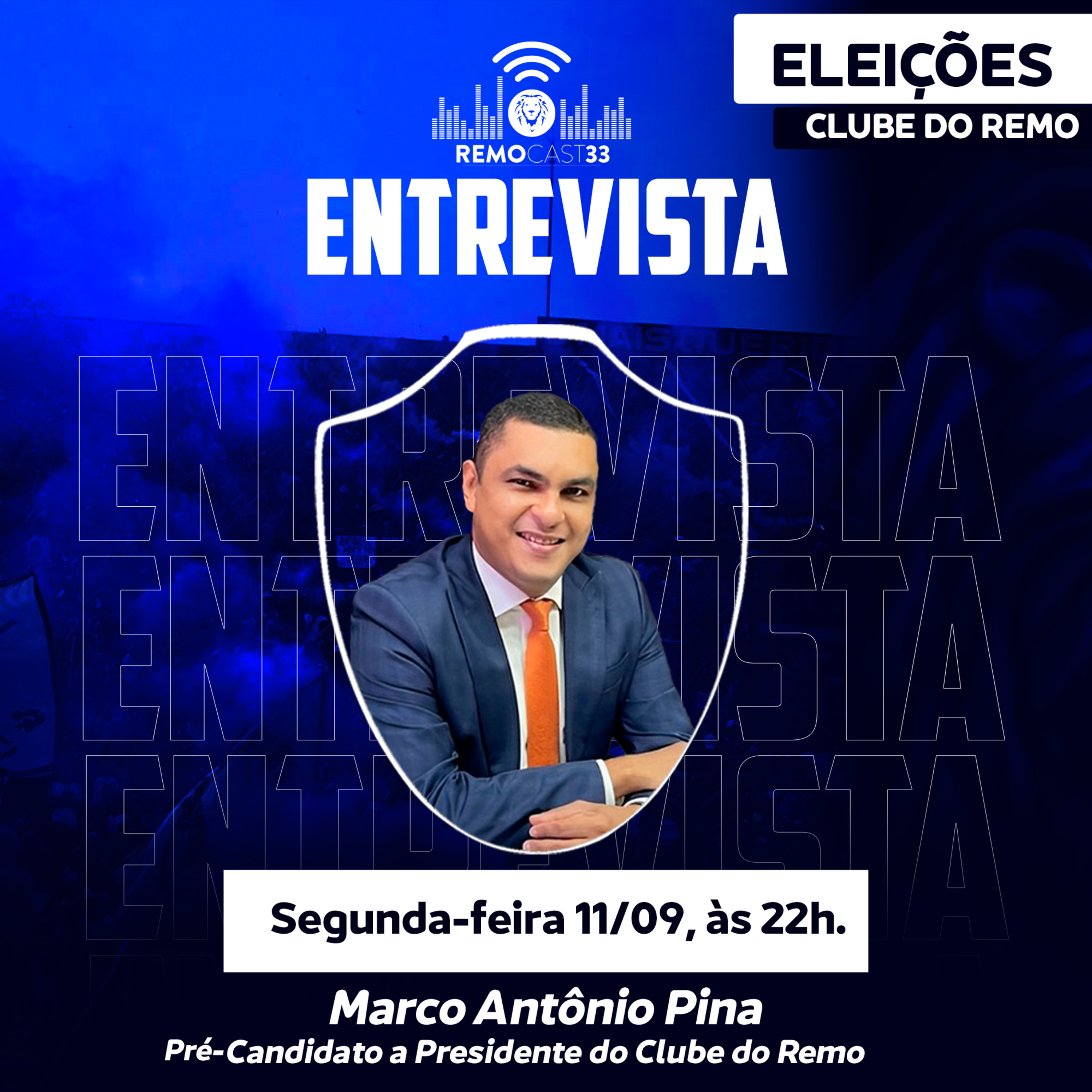 Eleições Clube do Remo: REMOCAST entrevista Marco Antônio Pina (pré-candidato à presidência) episode artwork