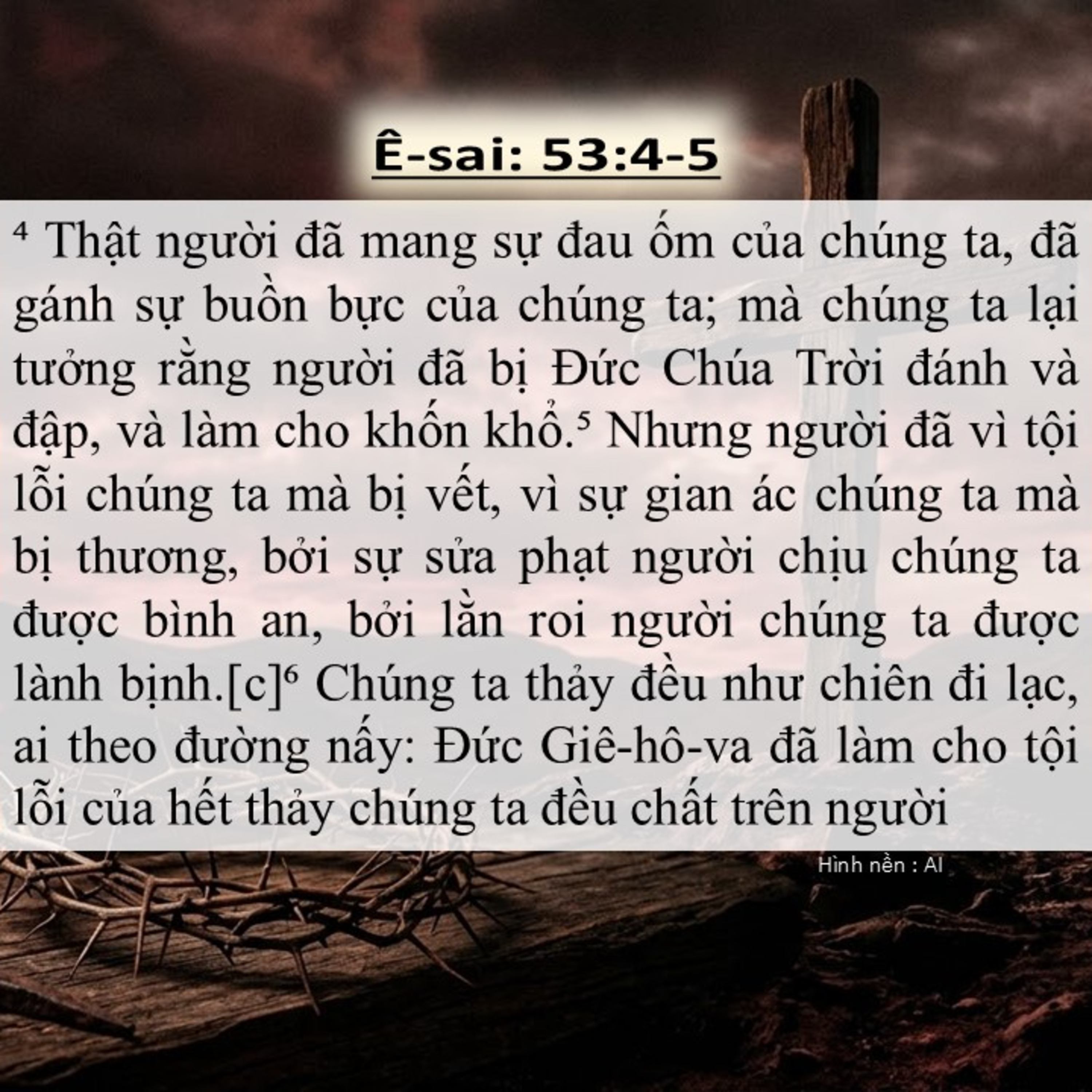 Ê-sai 53 Sự chịu khổ chuộc tội và đắc thắng của Đấng Mê-si episode artwork