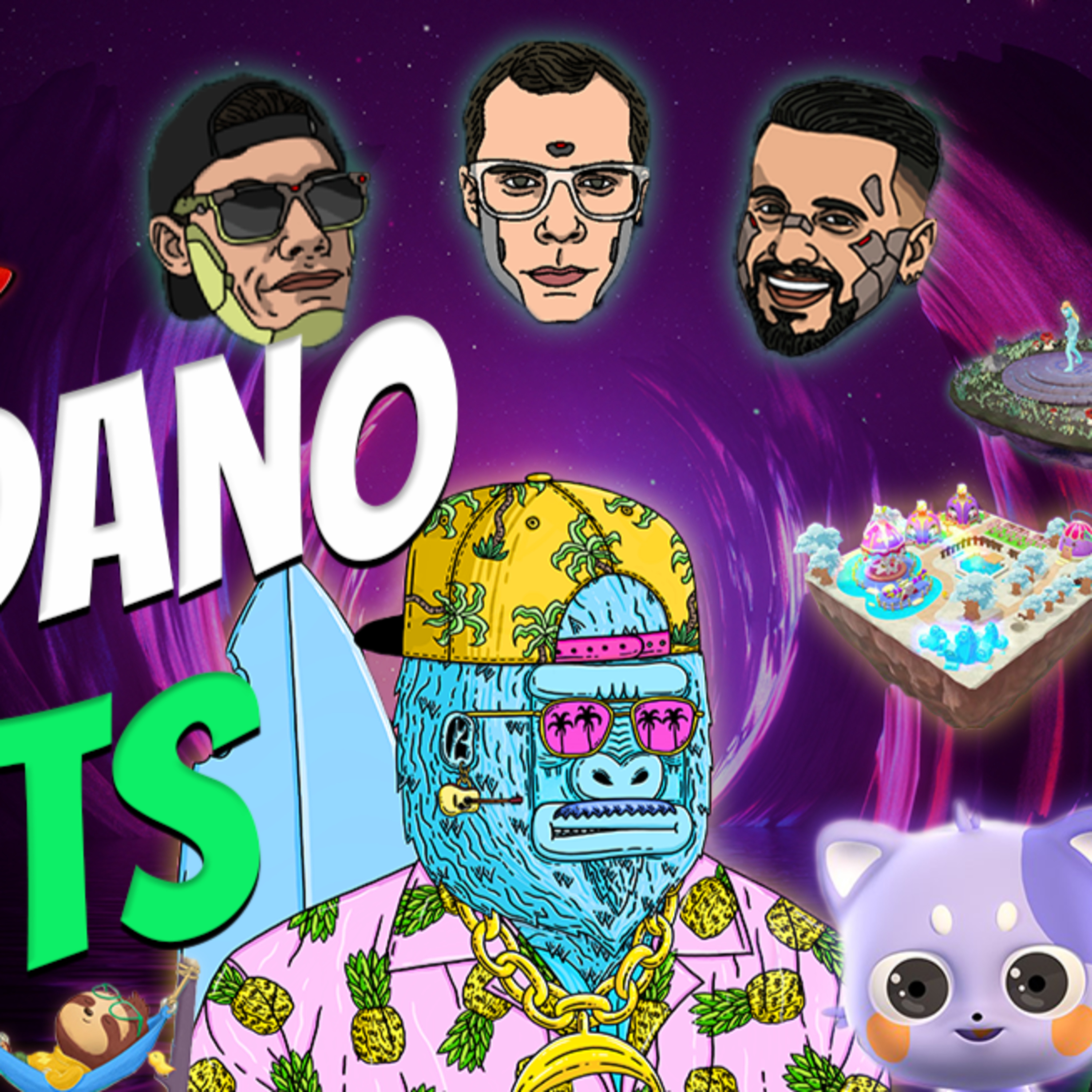 🔴 CARDANO NFTs - Chilled Kongs, Mocossi Planet, MulgaKongz, Clay Nation, Ape Society l F35 Live #61 episode artwork