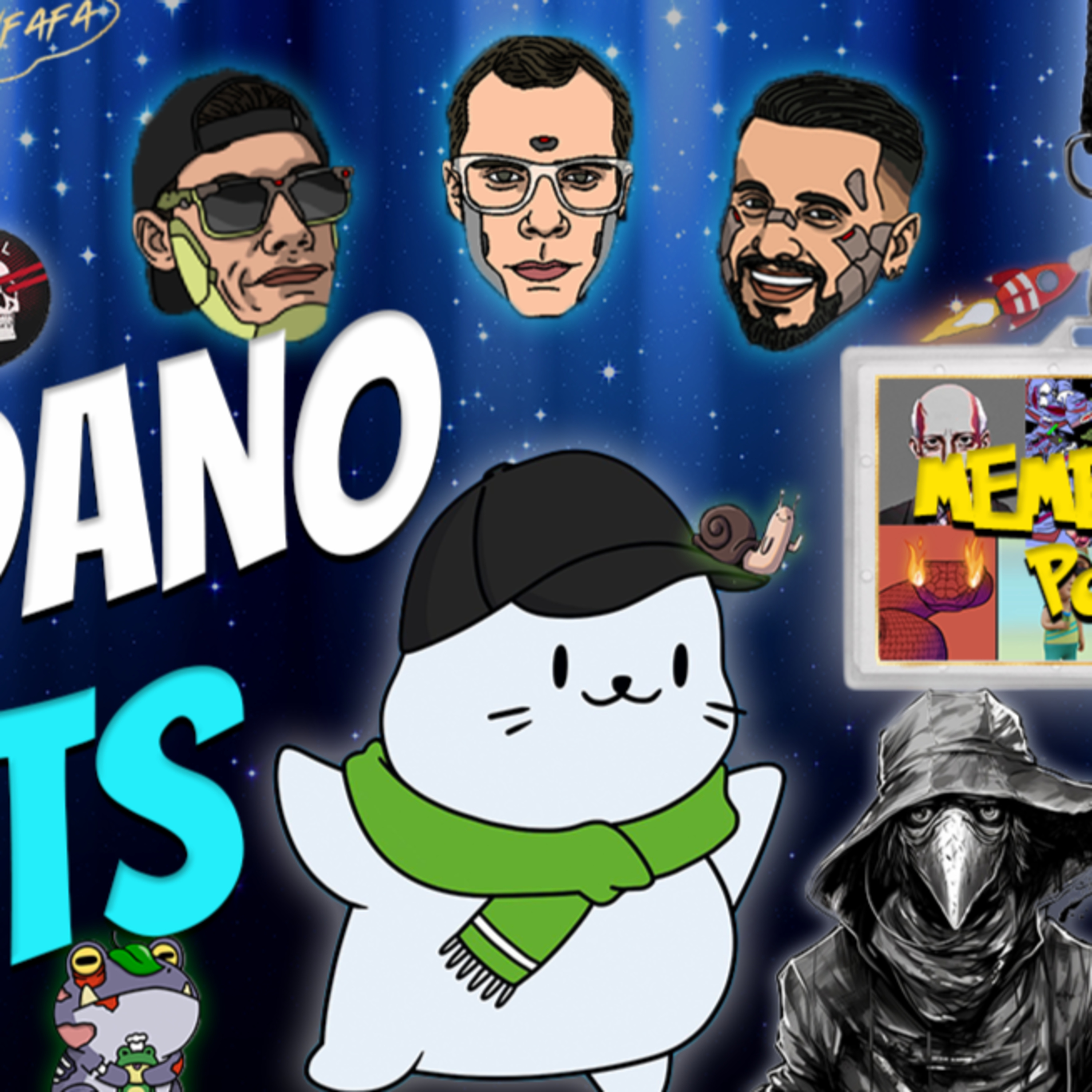 🔴 CARDANO NFTs - Lil Sappys, Frigid, Clay Nation, OMEN, Old Money, & Wyrd Digital l F35 Live #86 episode artwork