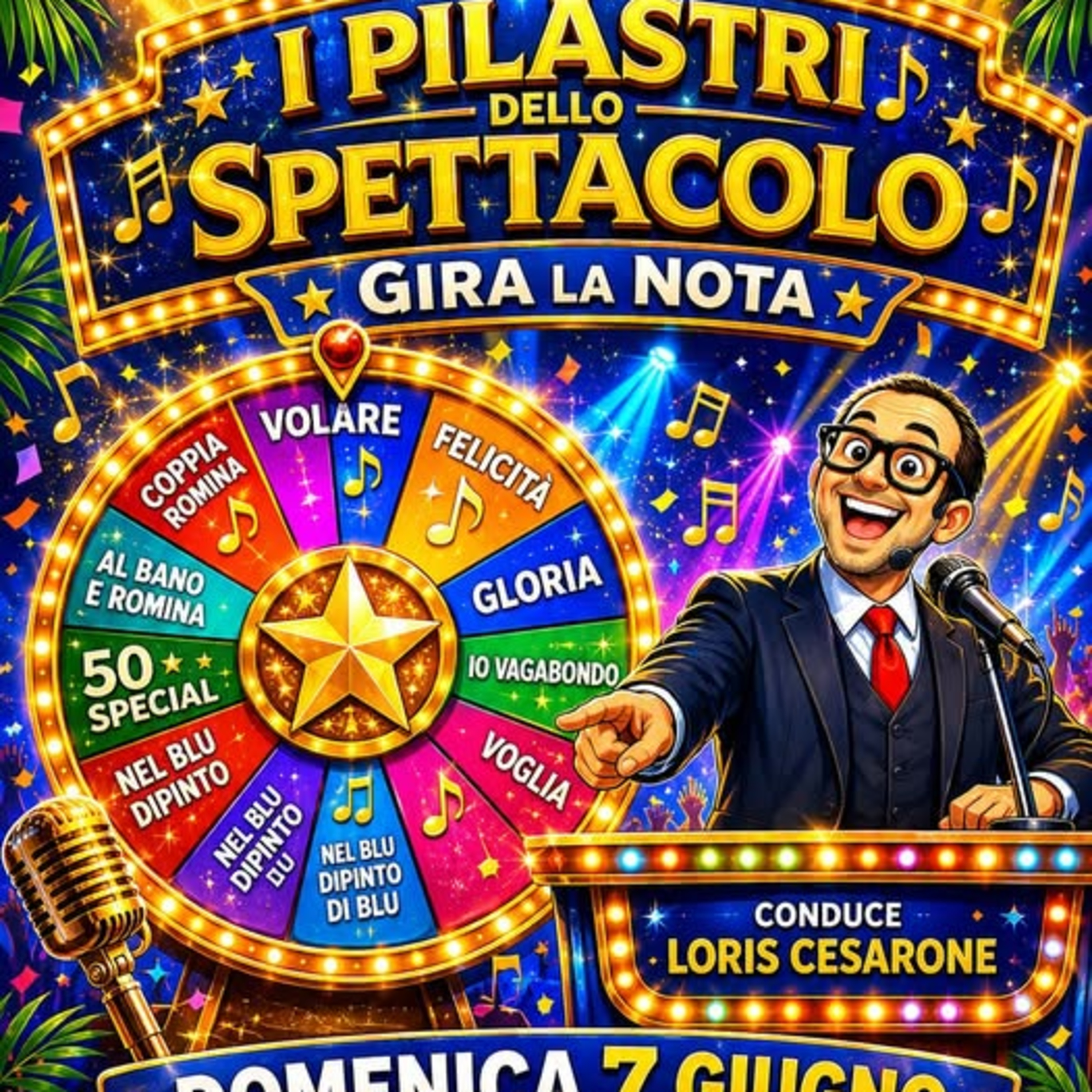 96 - Loris Cesarone - I pilasstri dello spettacolo - Gira la nota Giugno episode artwork
