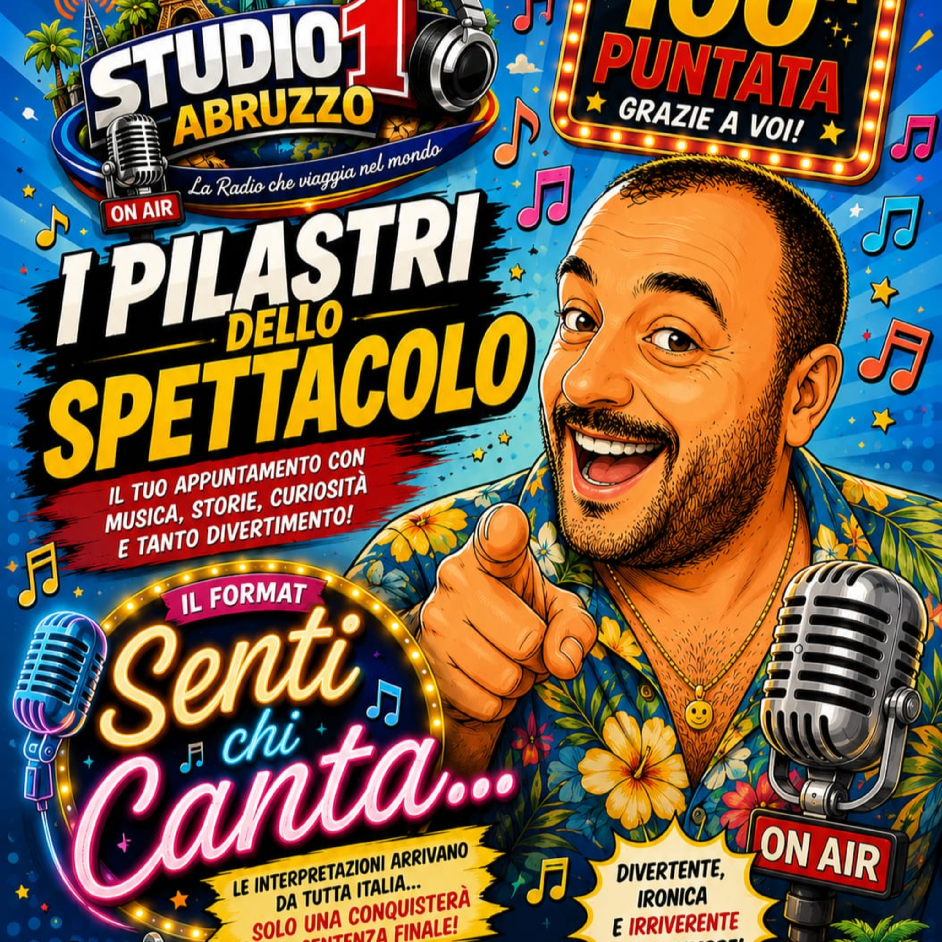 100 - Loris Cesarone - I pilastri dello spettacolo - senti chi canta episode artwork