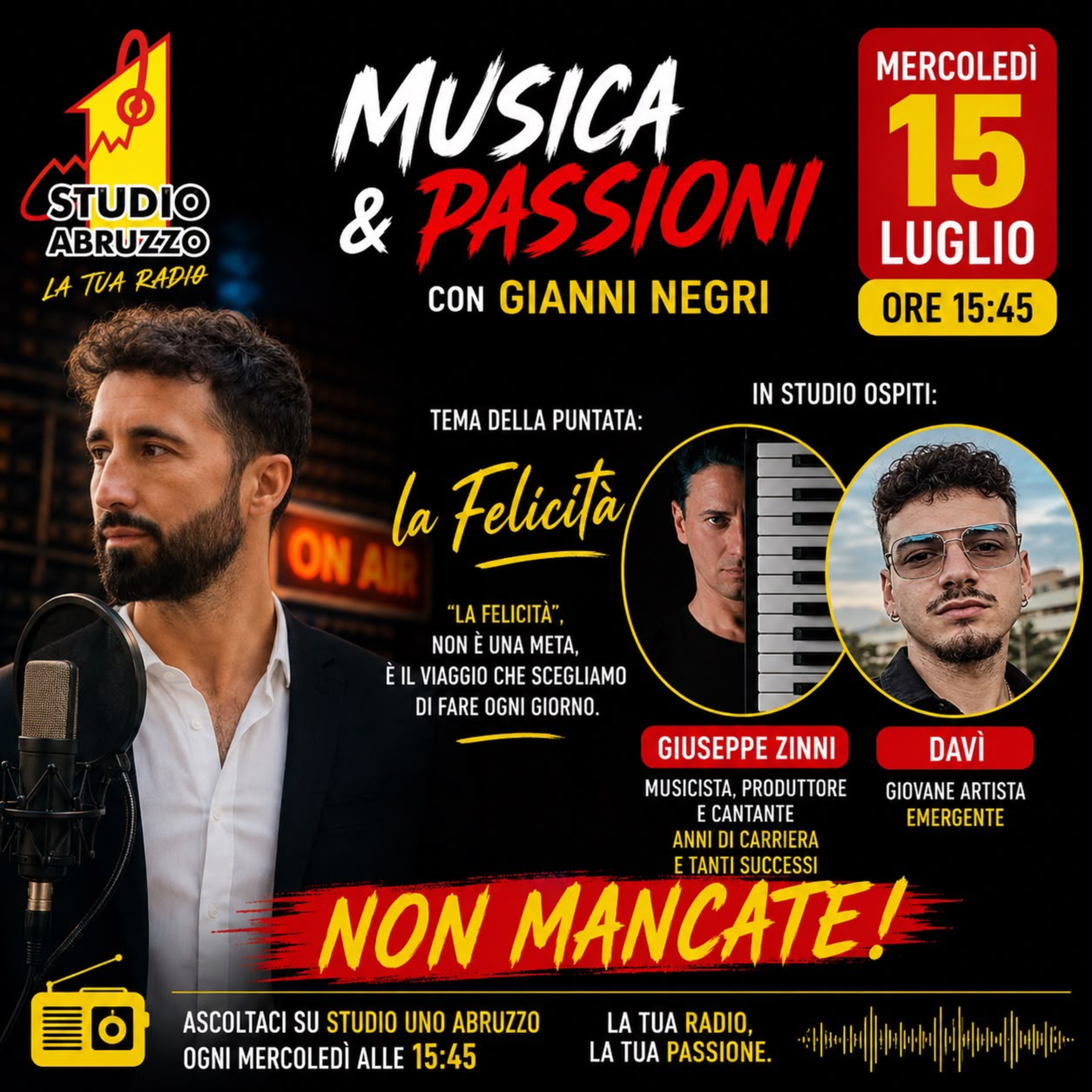 Gianni Negri - Musica e parole - La felicità episode artwork