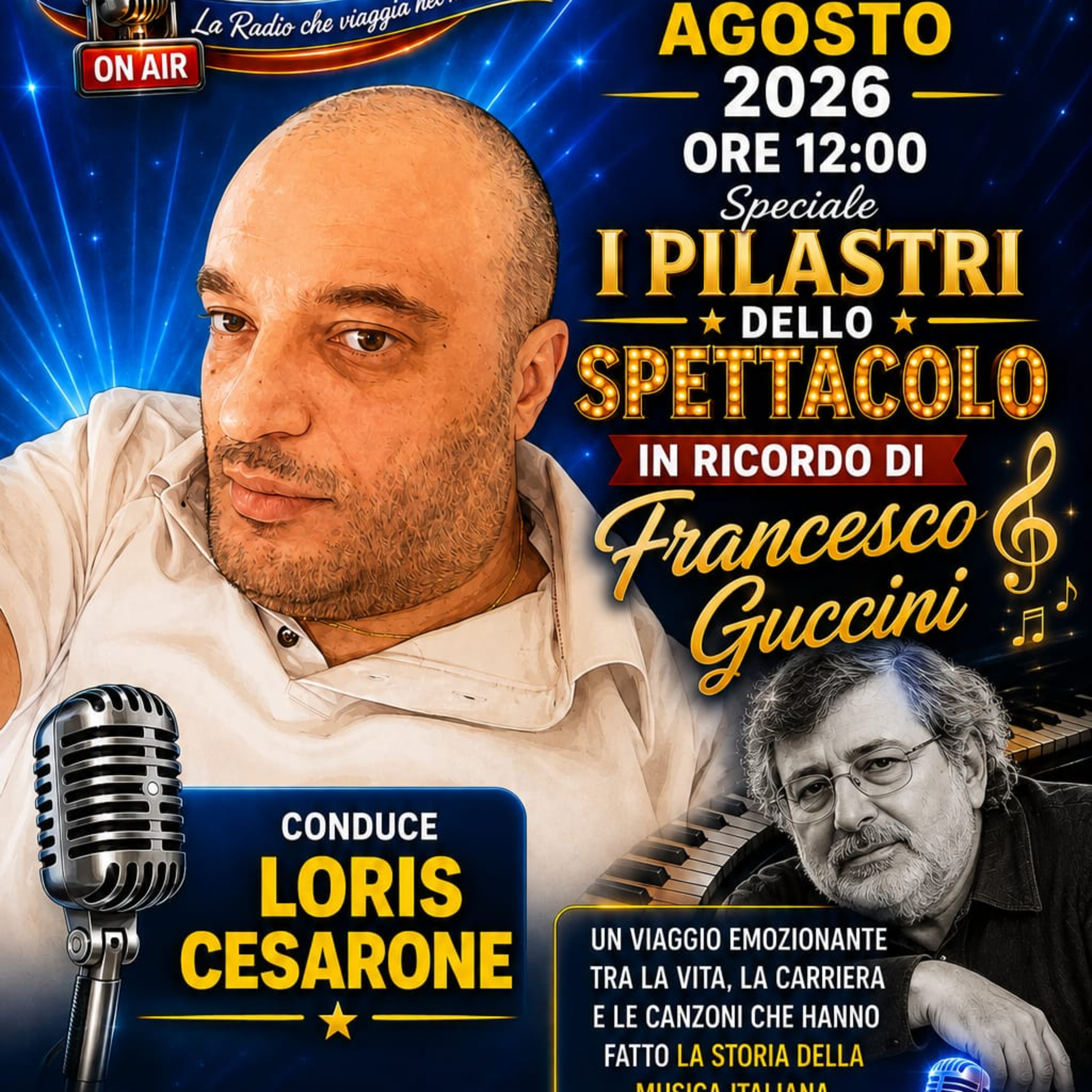 105 - Loris Cesarone - I pilastri dello spettacolo episode artwork