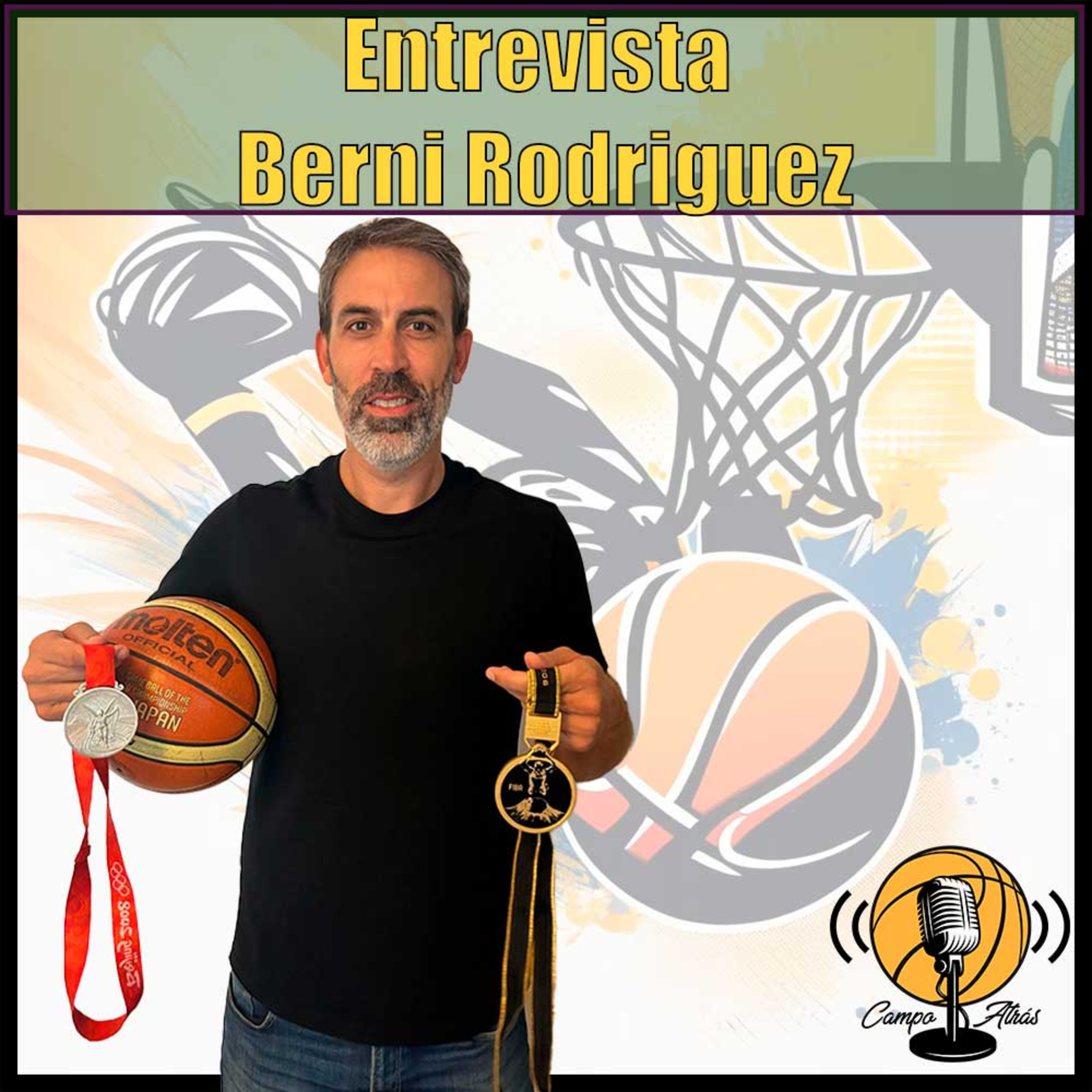 Berni Rodríguez pasa el test de Campo Atrás | Podcast Baloncesto
