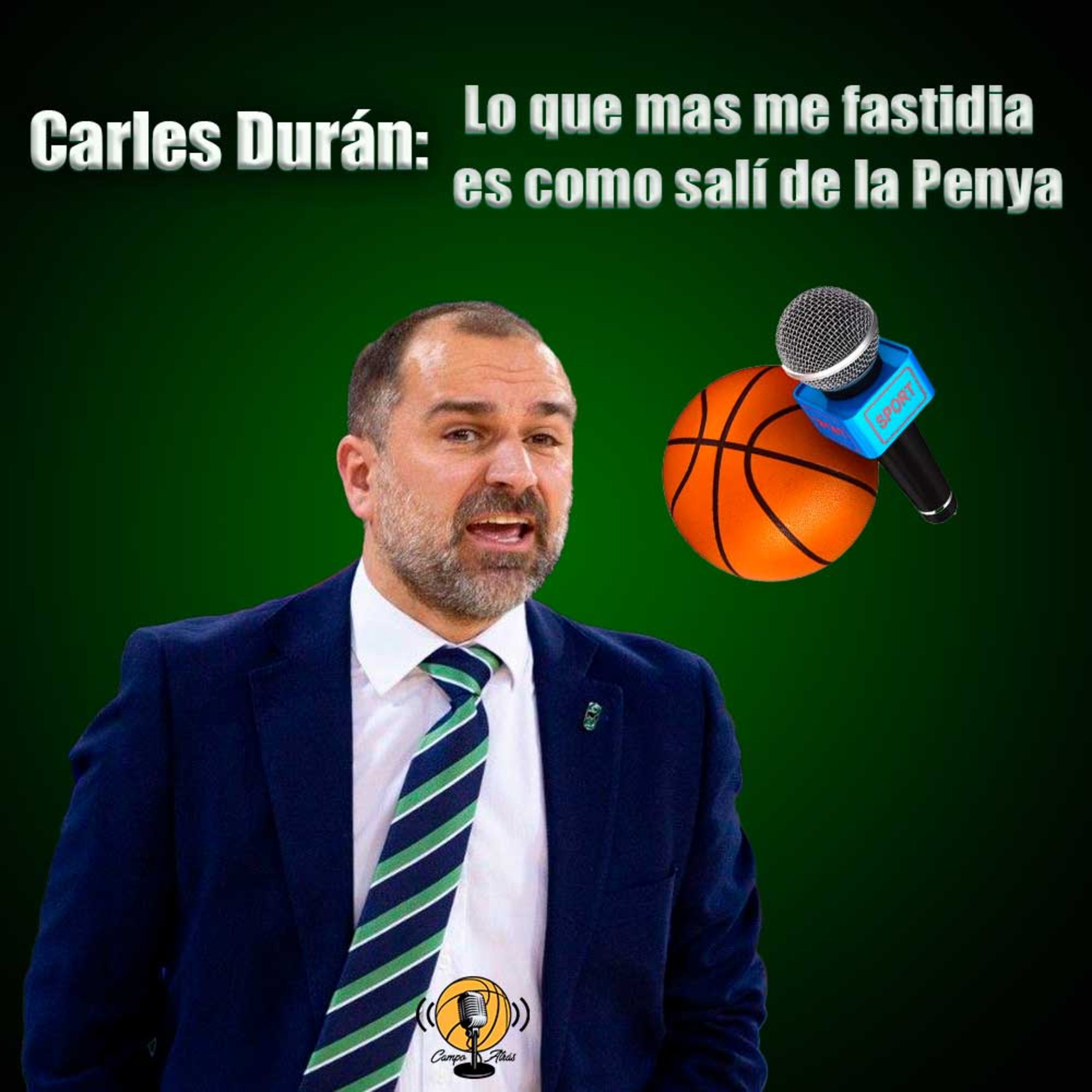 Carles Durán en Campo Atrás | Lecciones de profesor de baloncesto