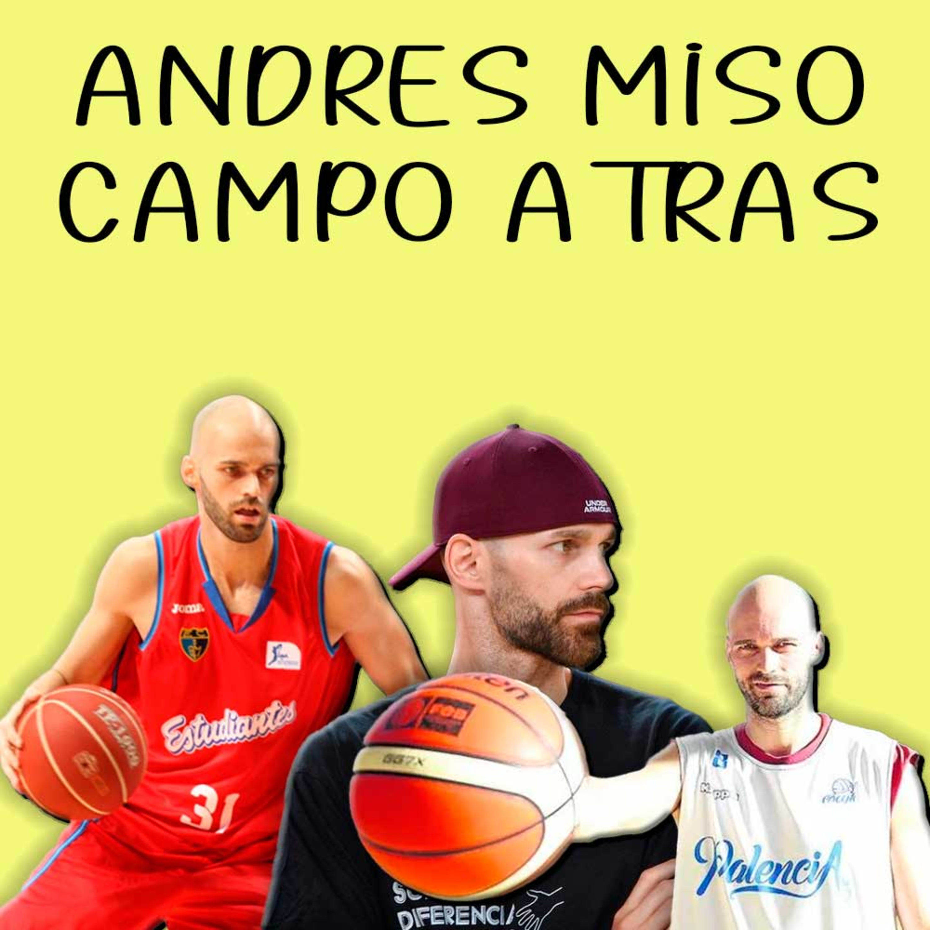 Andrés Miso jugando a baloncesto con Campo Atrás