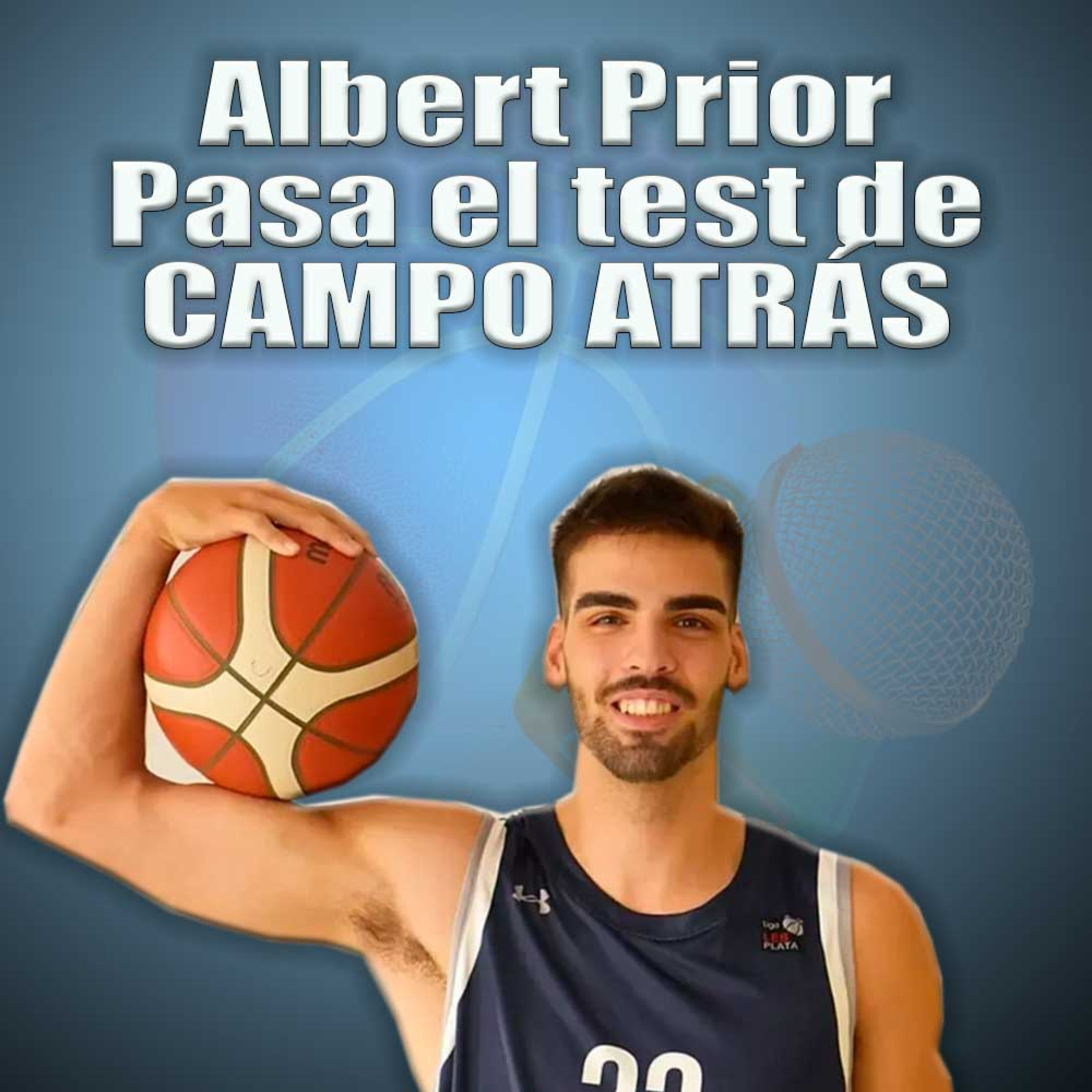 Albert Prior juega un partido de baloncesto en Campo Atrás