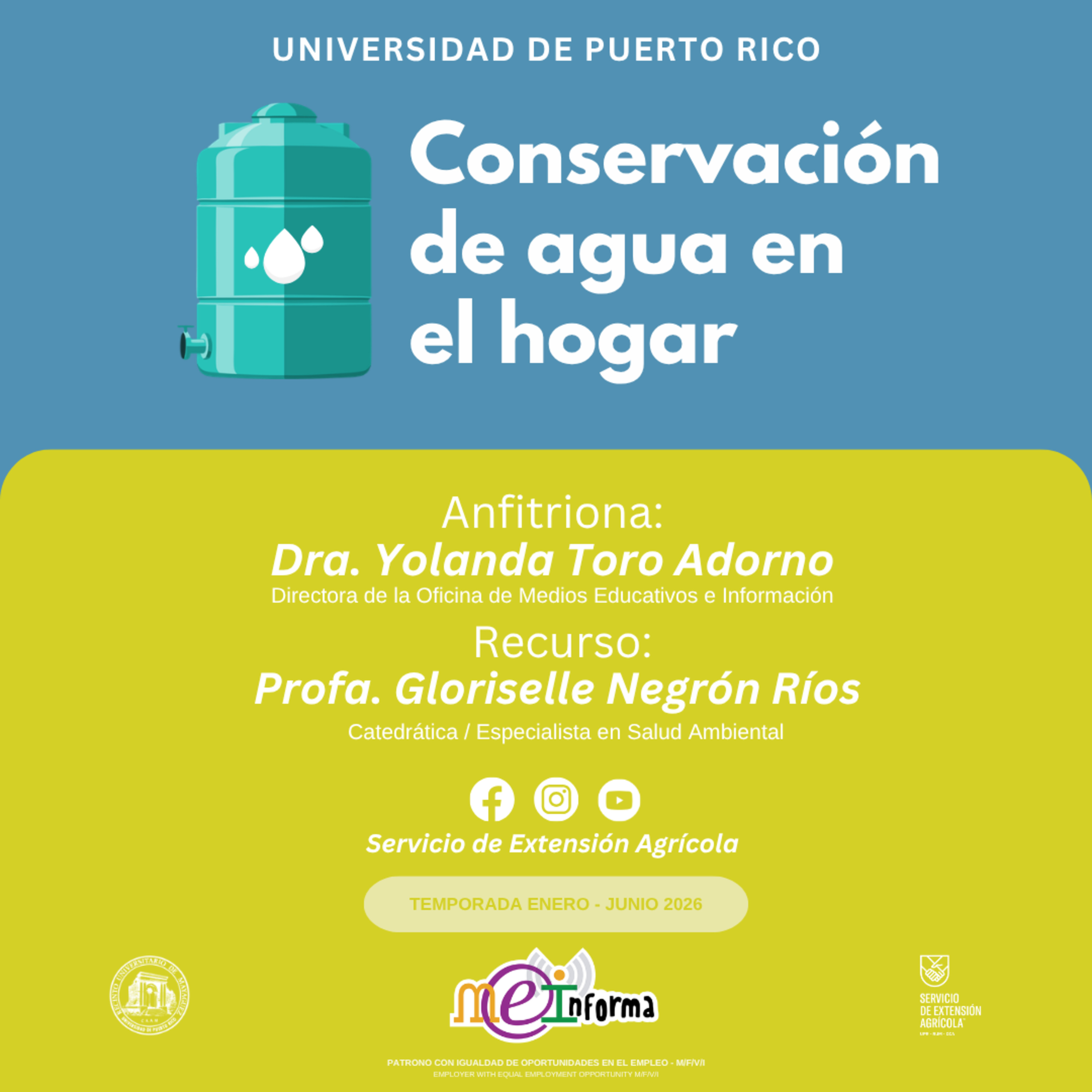 Conservación de agua en el hogar episode artwork