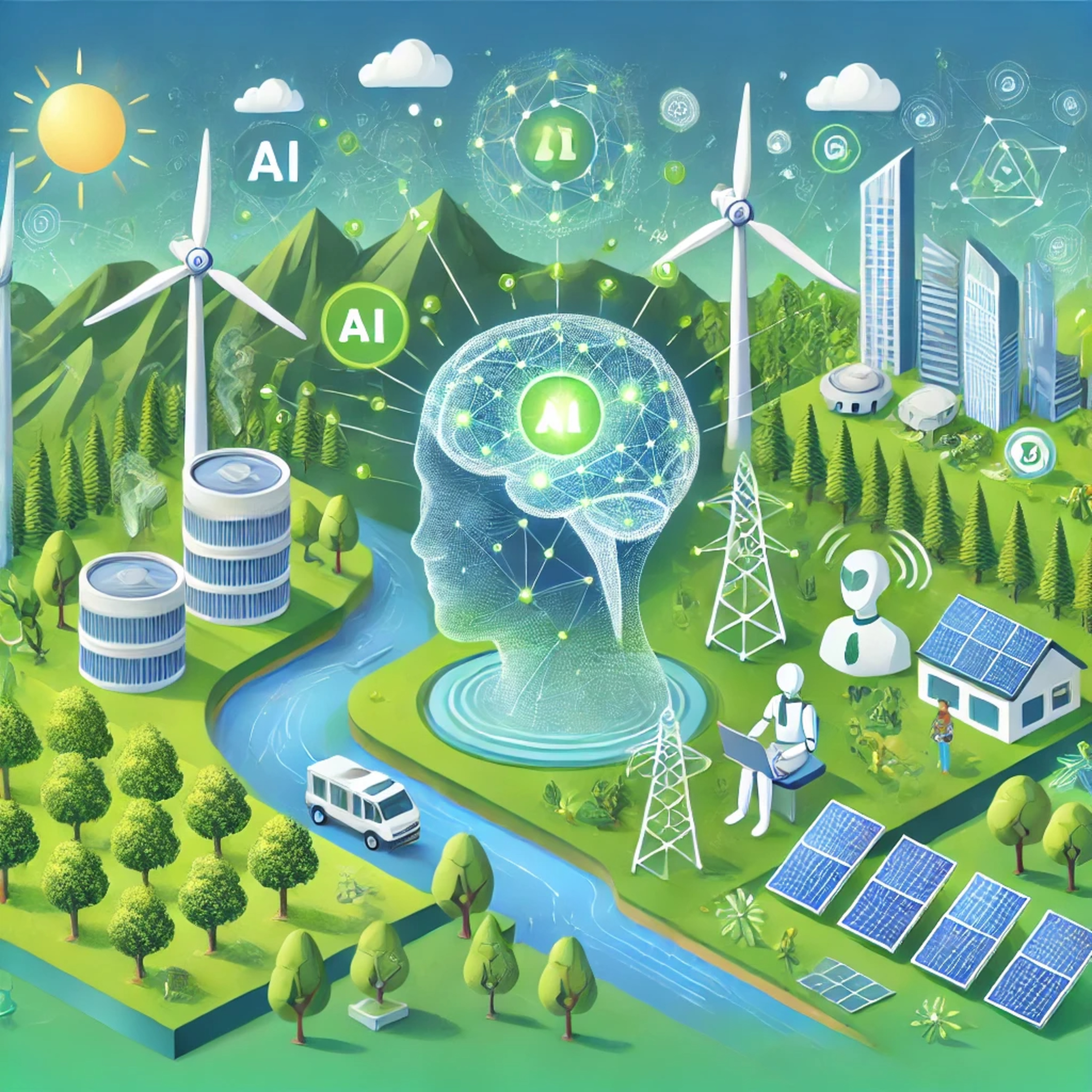 The Role of Artificial Intelligence in Building a Sustainable Future episode artwork