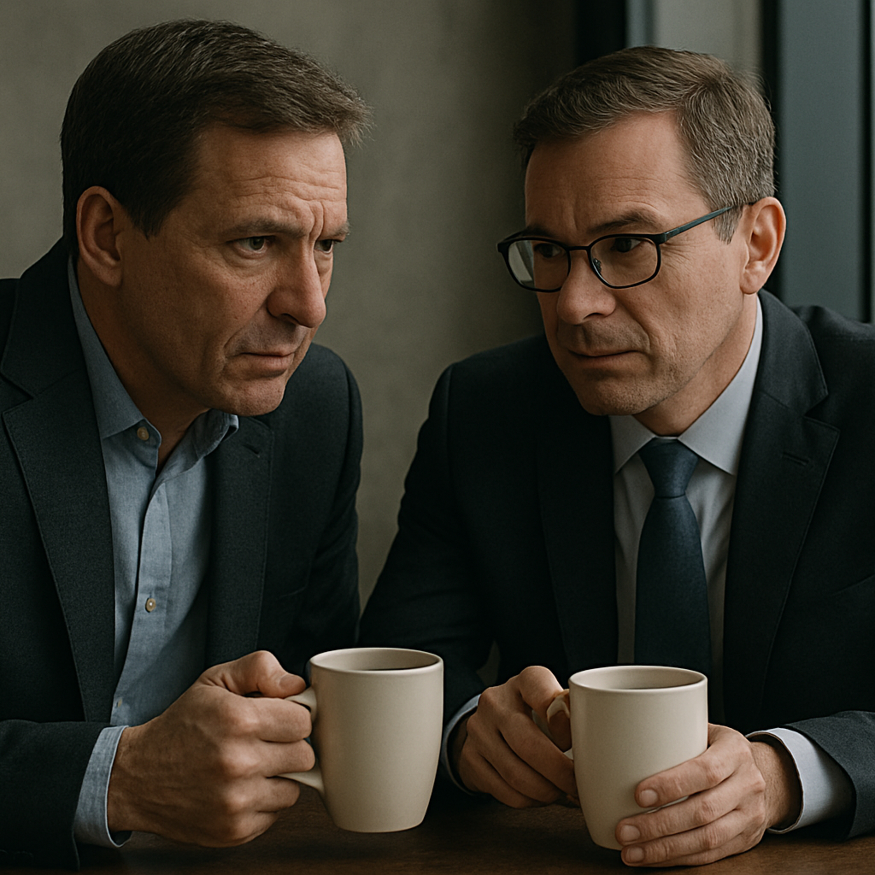 Forget strategy for a moment and look at who’s drinking coffee with whom episode artwork