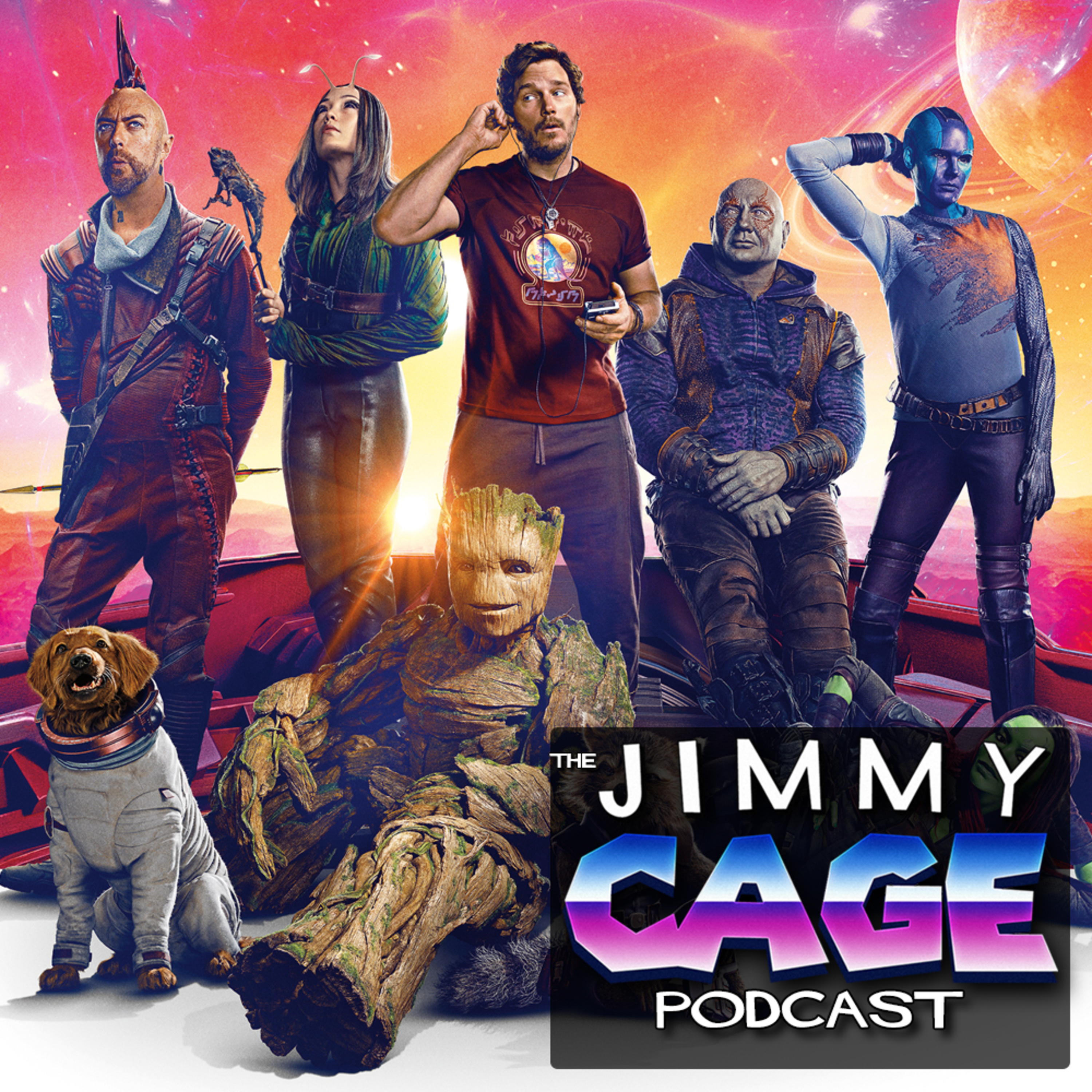 Guardians of the Galaxy Vol. 3 (2023) - Movie Review | MCU | James Gunn episode artwork