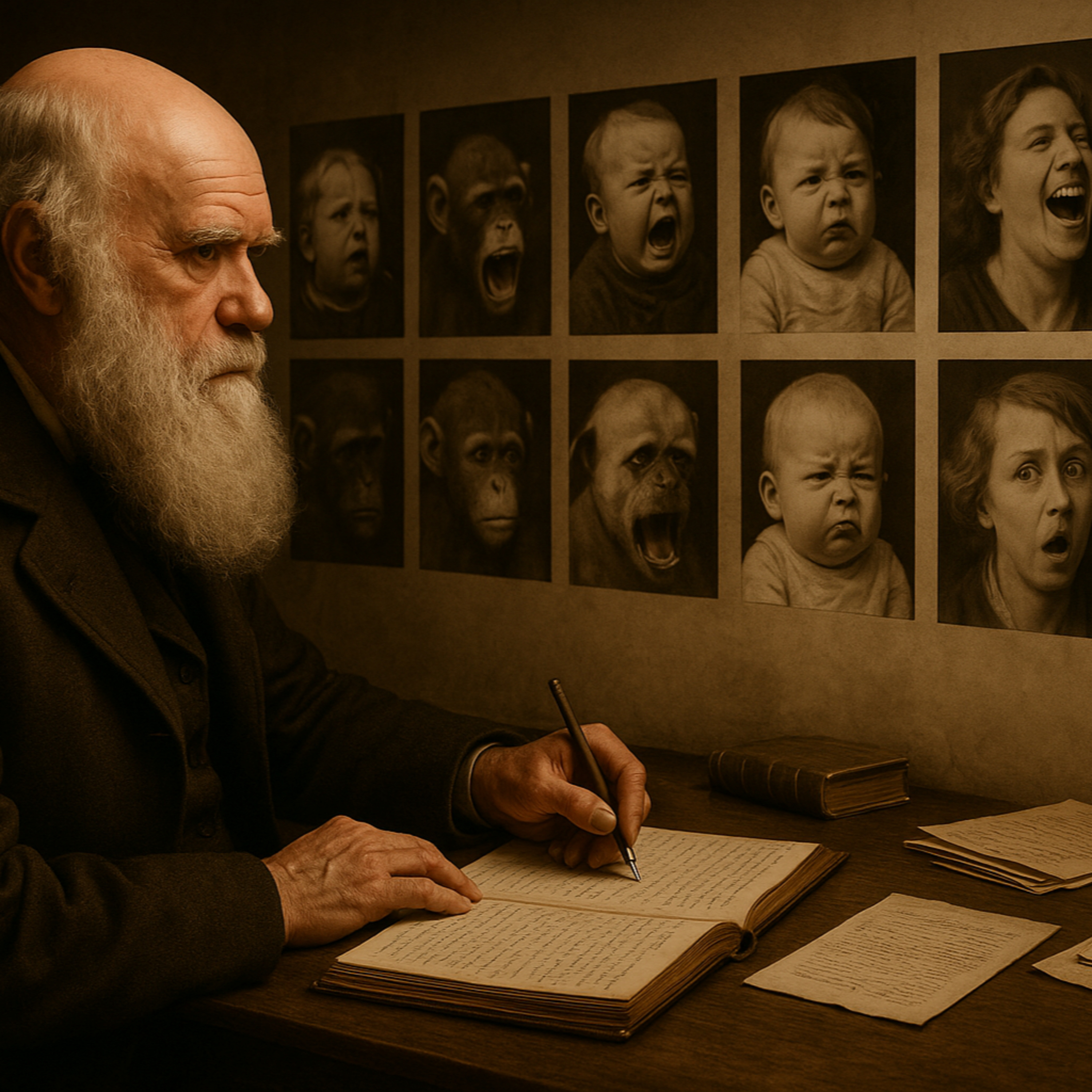 Darwin’in Kültürel ve Biyolojik Gözlemleri Duyguların Evrenselliği | Bilim Sohbetleri🎙️ episode artwork