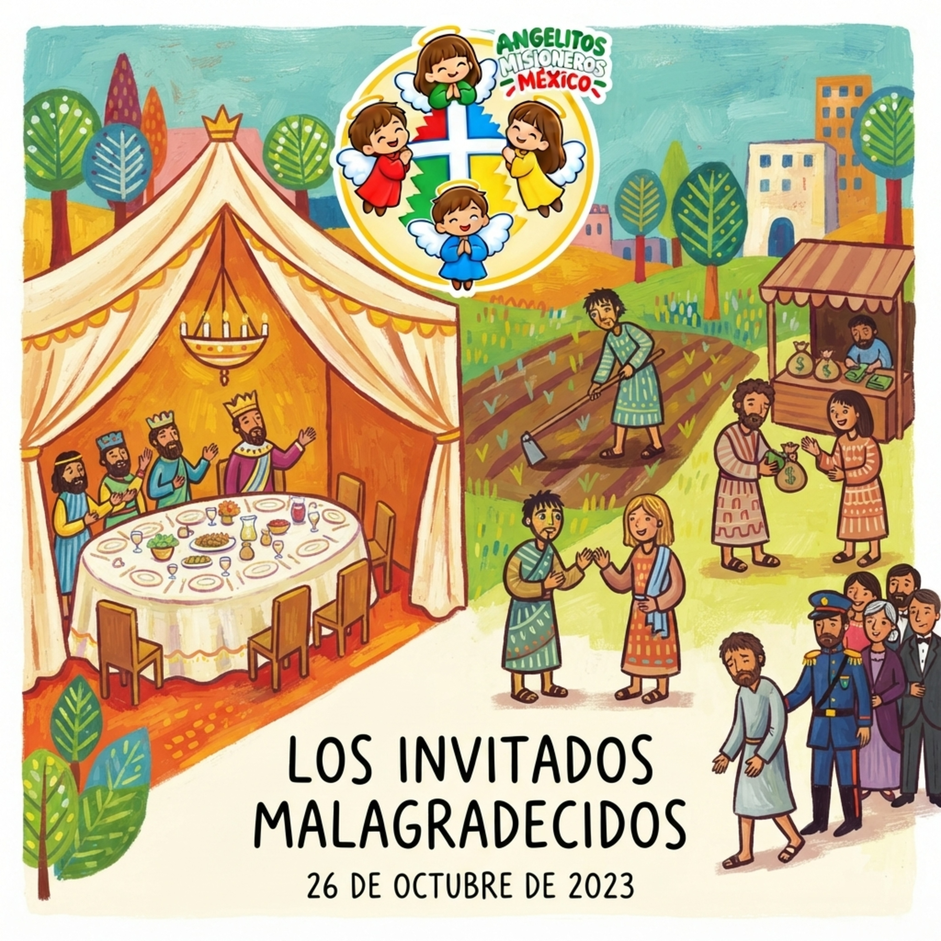 Portada de Angelitos Misioneros México
