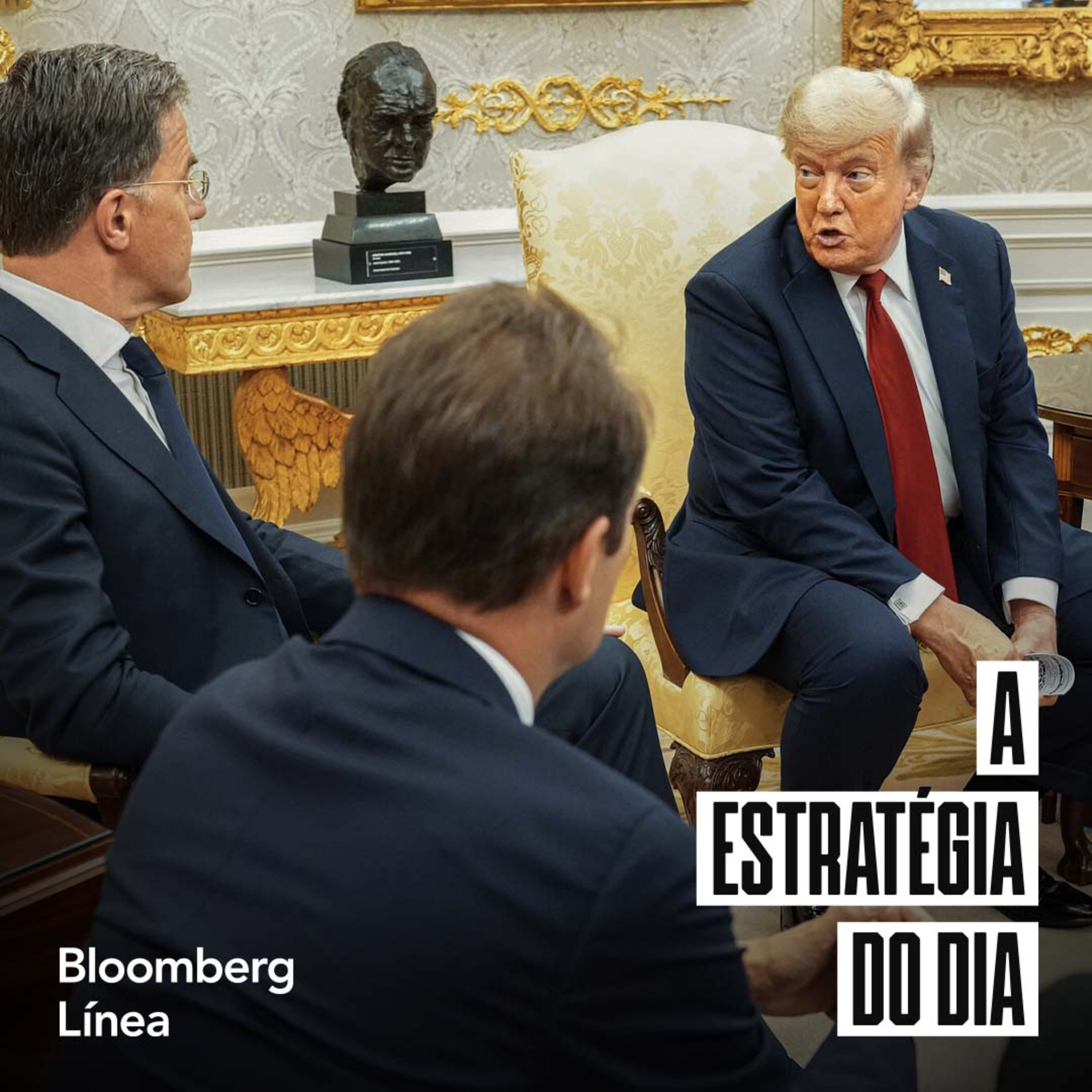 Trump ameaça tarifa de 100% sobre Rússia se não houver cessar-fogo episode artwork