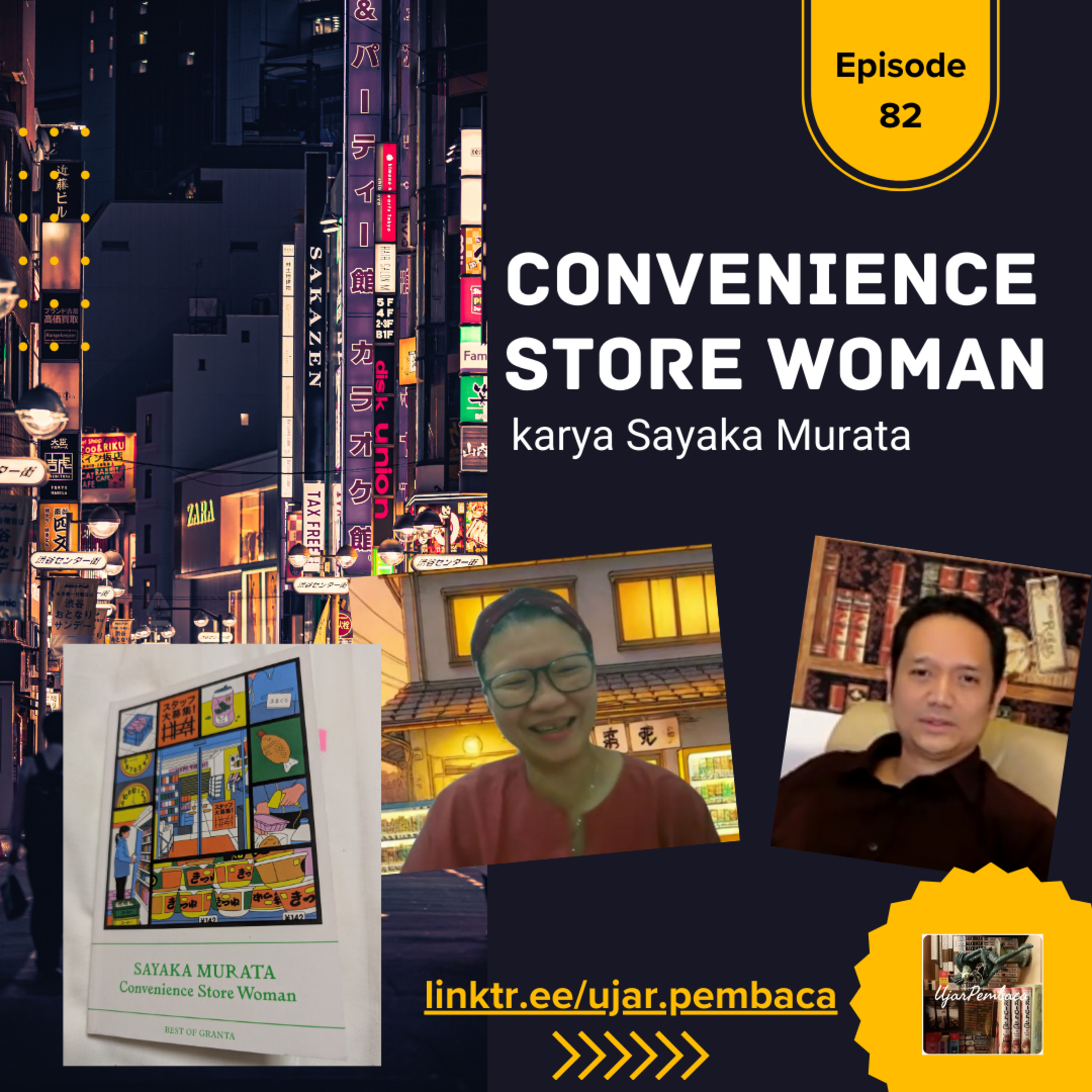 Ep 82 Convenience Store Woman karya Sayaka Murata episode artwork